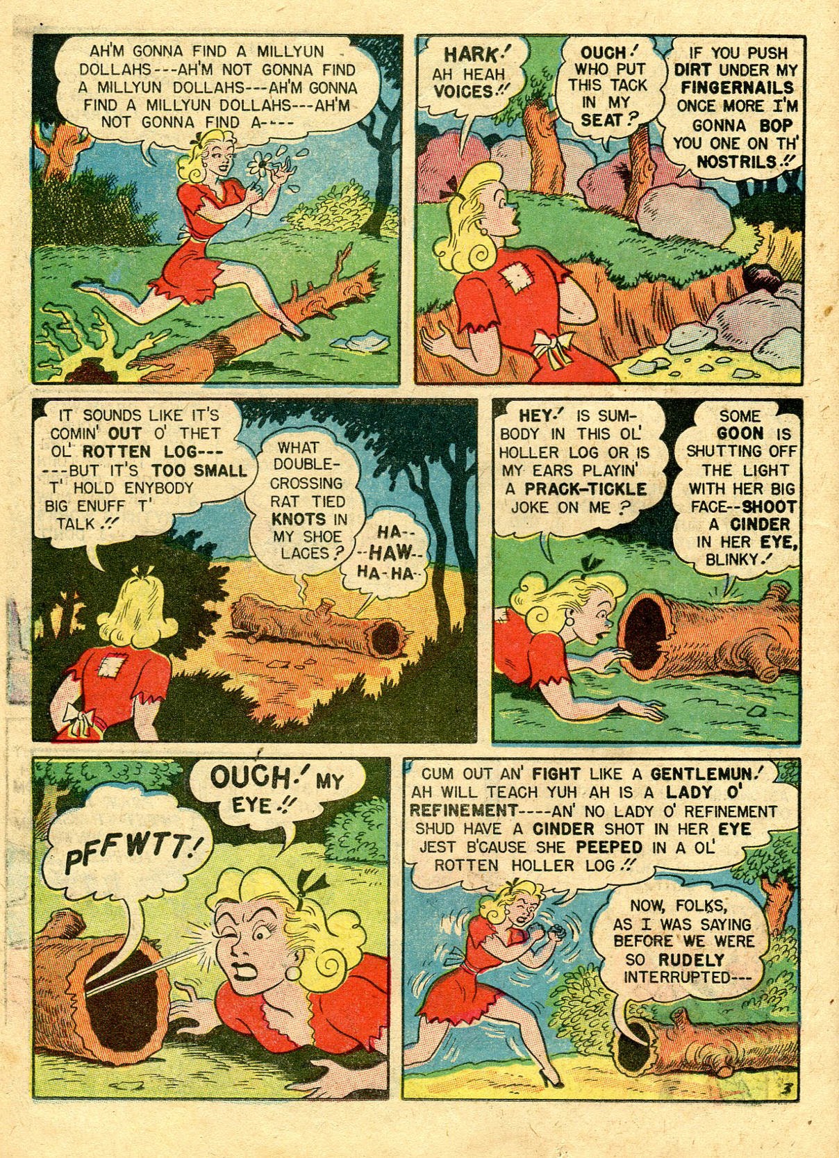 Read online Babe (1948) comic -  Issue #8 - 20