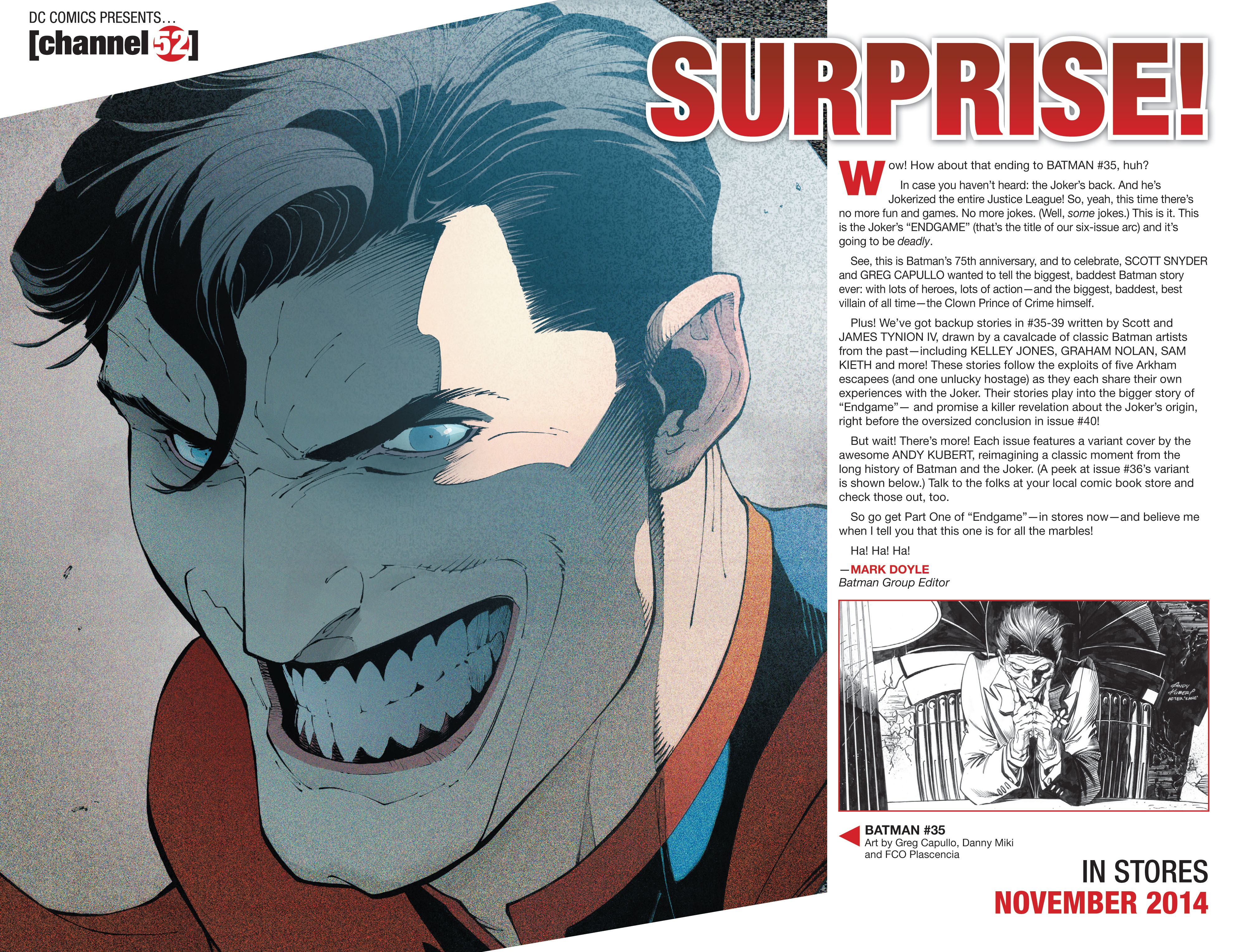 Read online Superman (2011) comic -  Issue #35 - 24