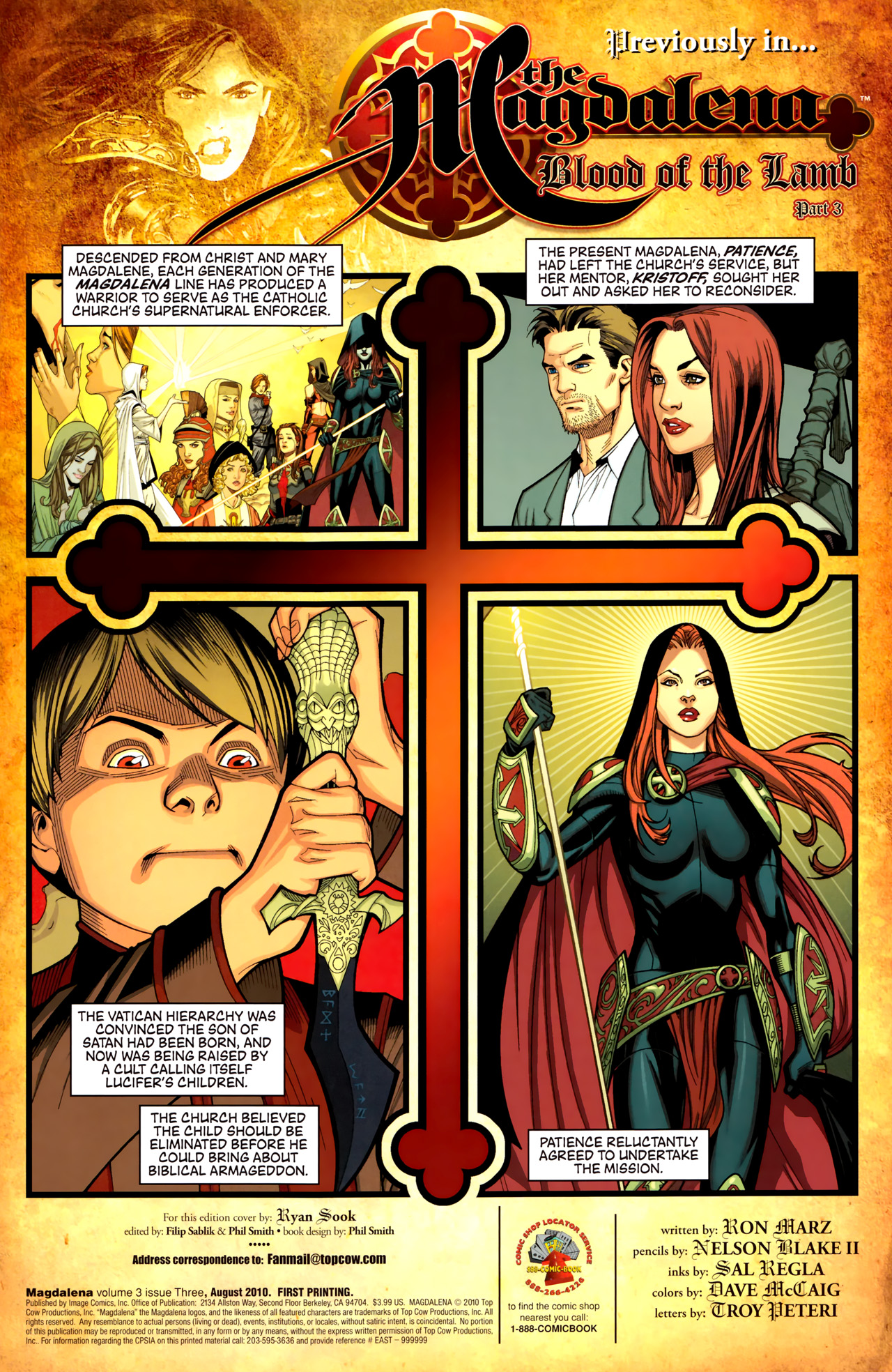 Read online The Magdalena (2010) comic -  Issue #3 - 2