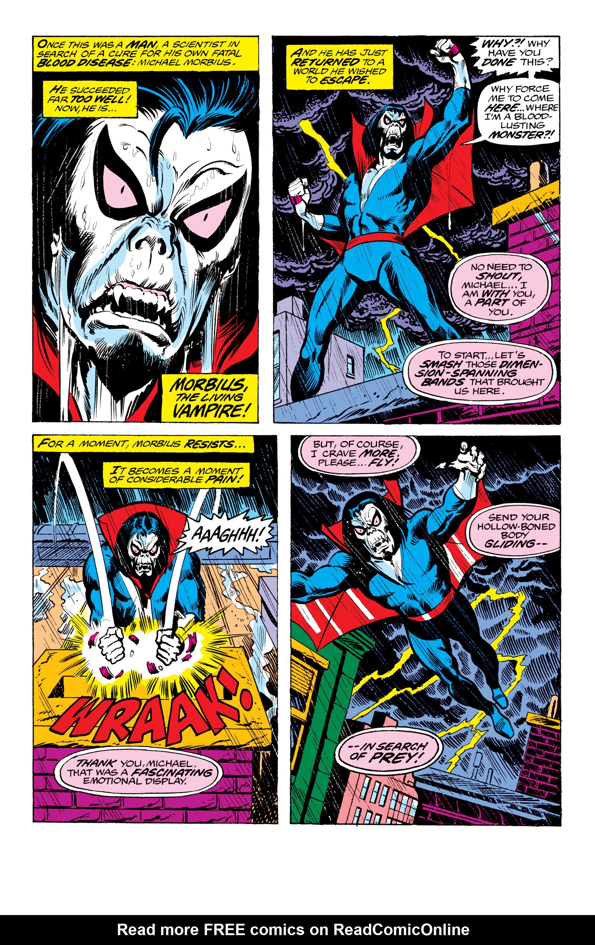 Read online Morbius Epic Collection comic -  Issue # The End of A Living Vampire (Part 3) - 46