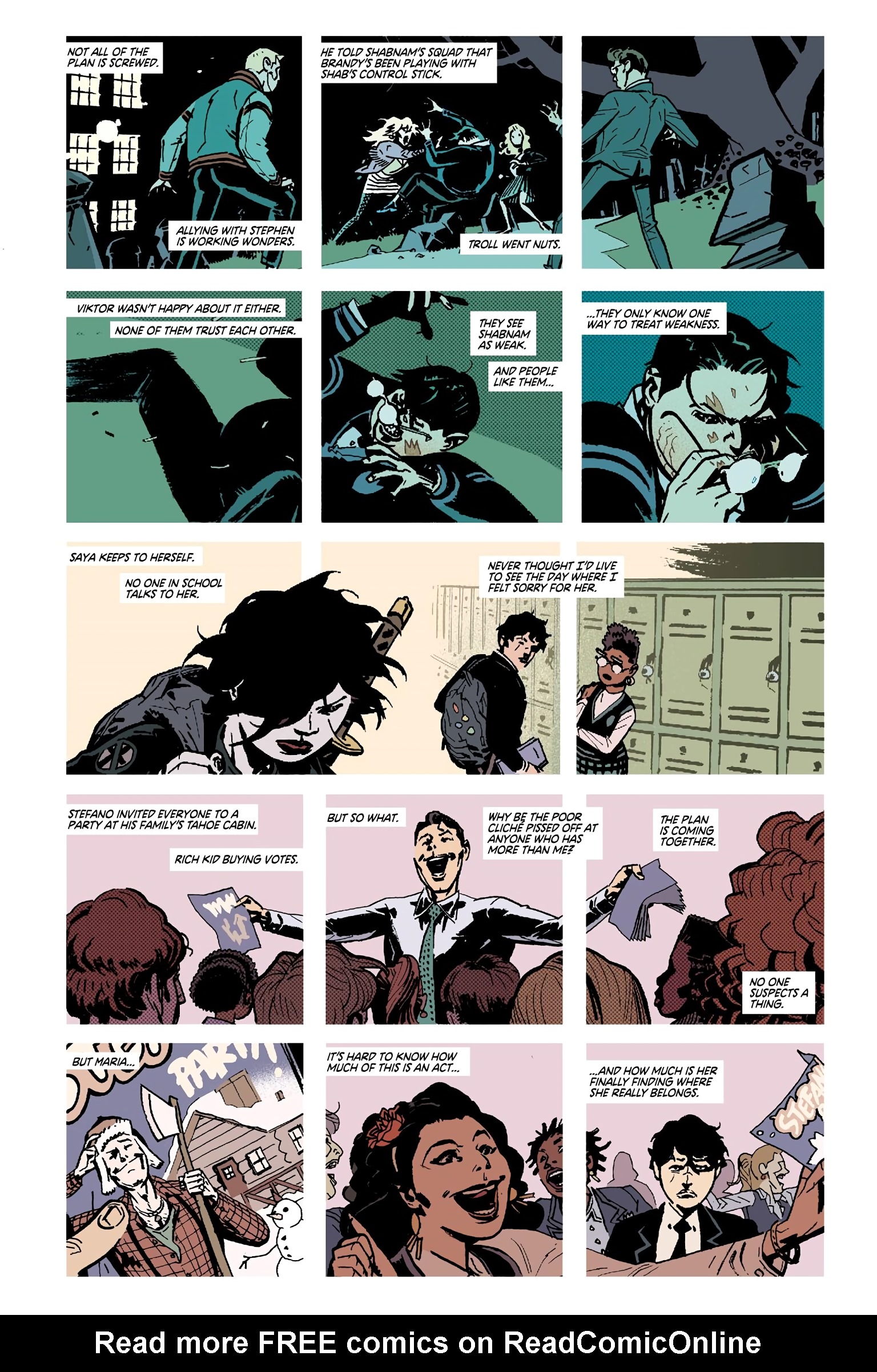 Read online Deadly Class comic -  Issue # _Deluxe Edition Teen Age Riot (Part 3) - 72