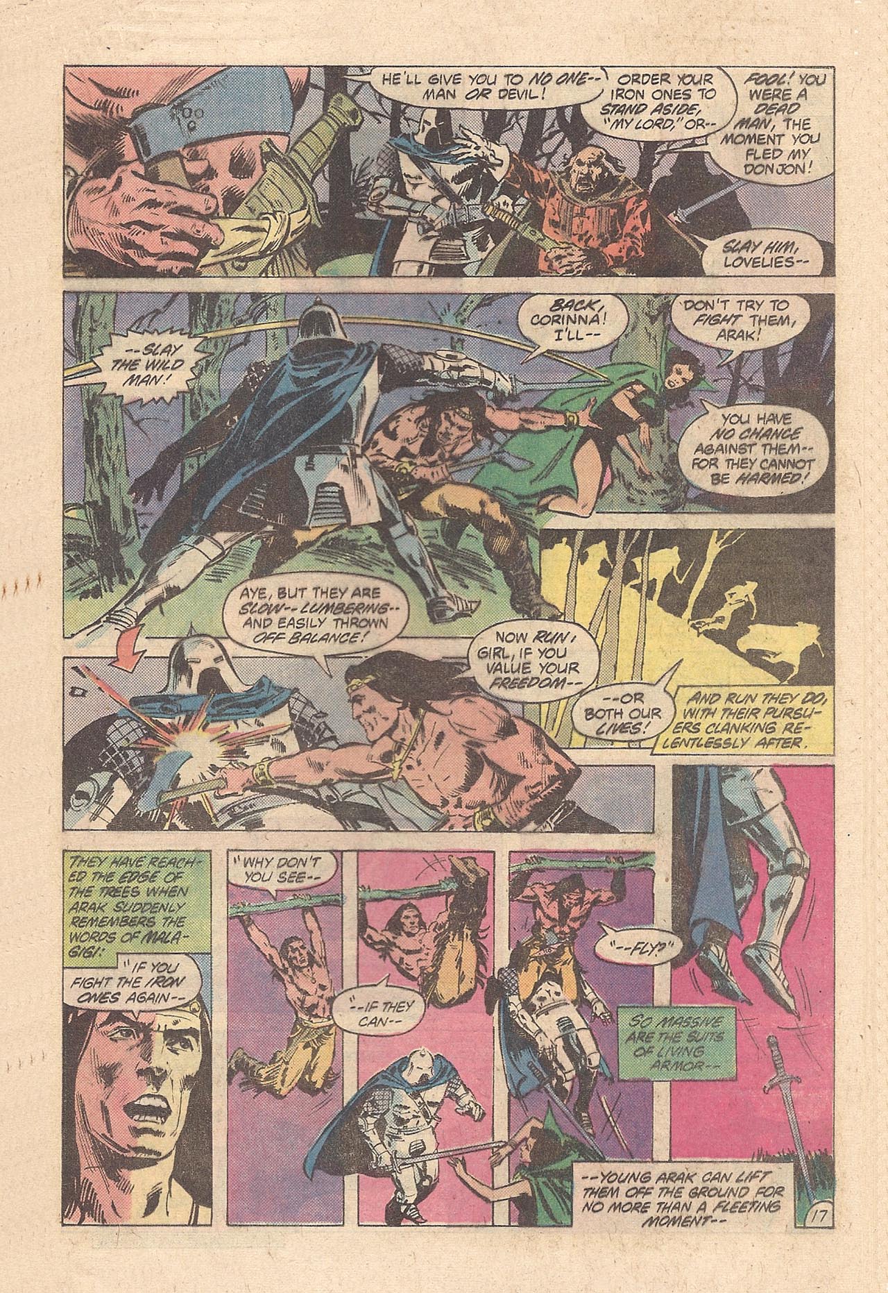 Read online Arak Son of Thunder comic -  Issue #2 - 21