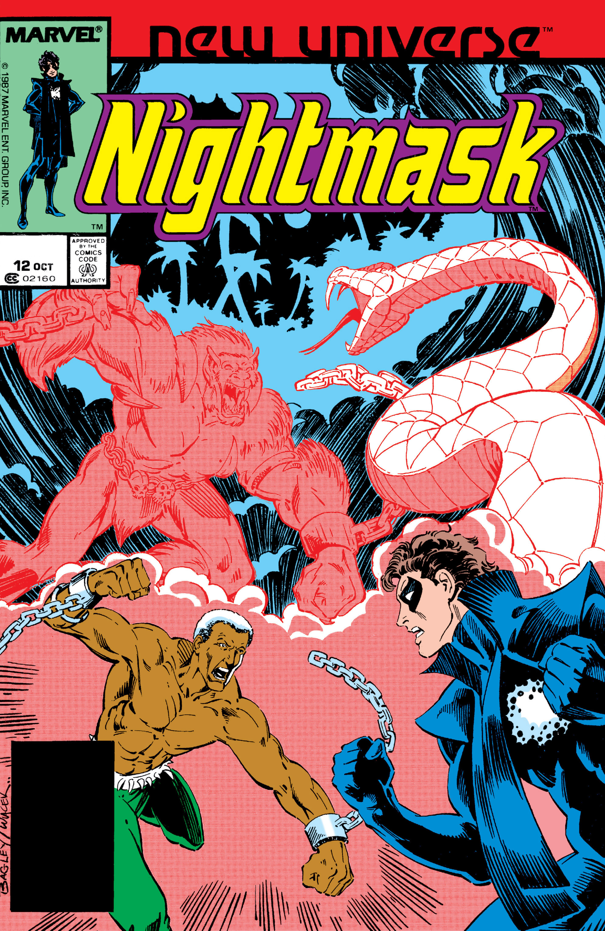 Read online Nightmask comic -  Issue #12 - 1