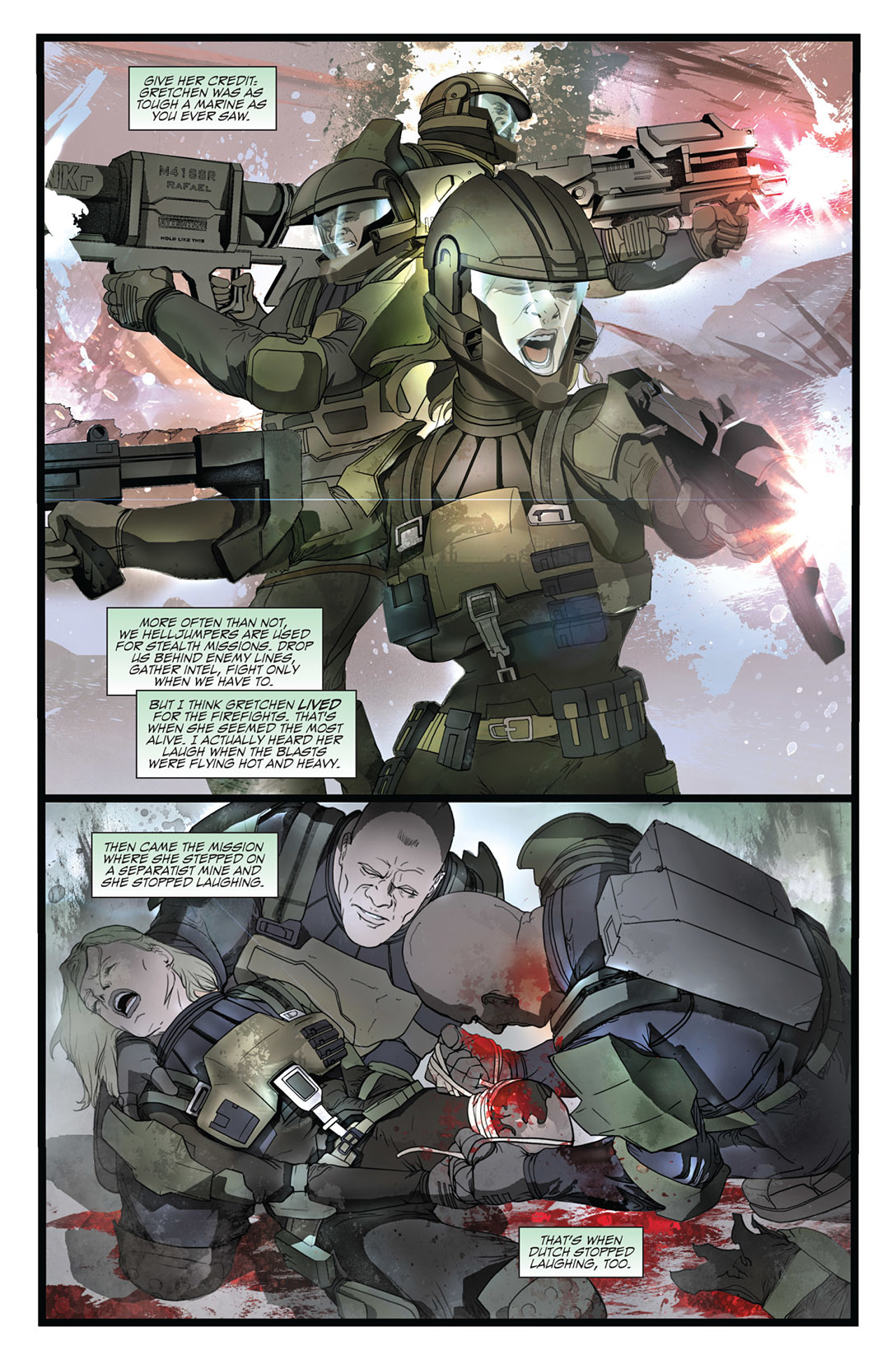 Read online Halo: Helljumper comic -  Issue # Full - 22