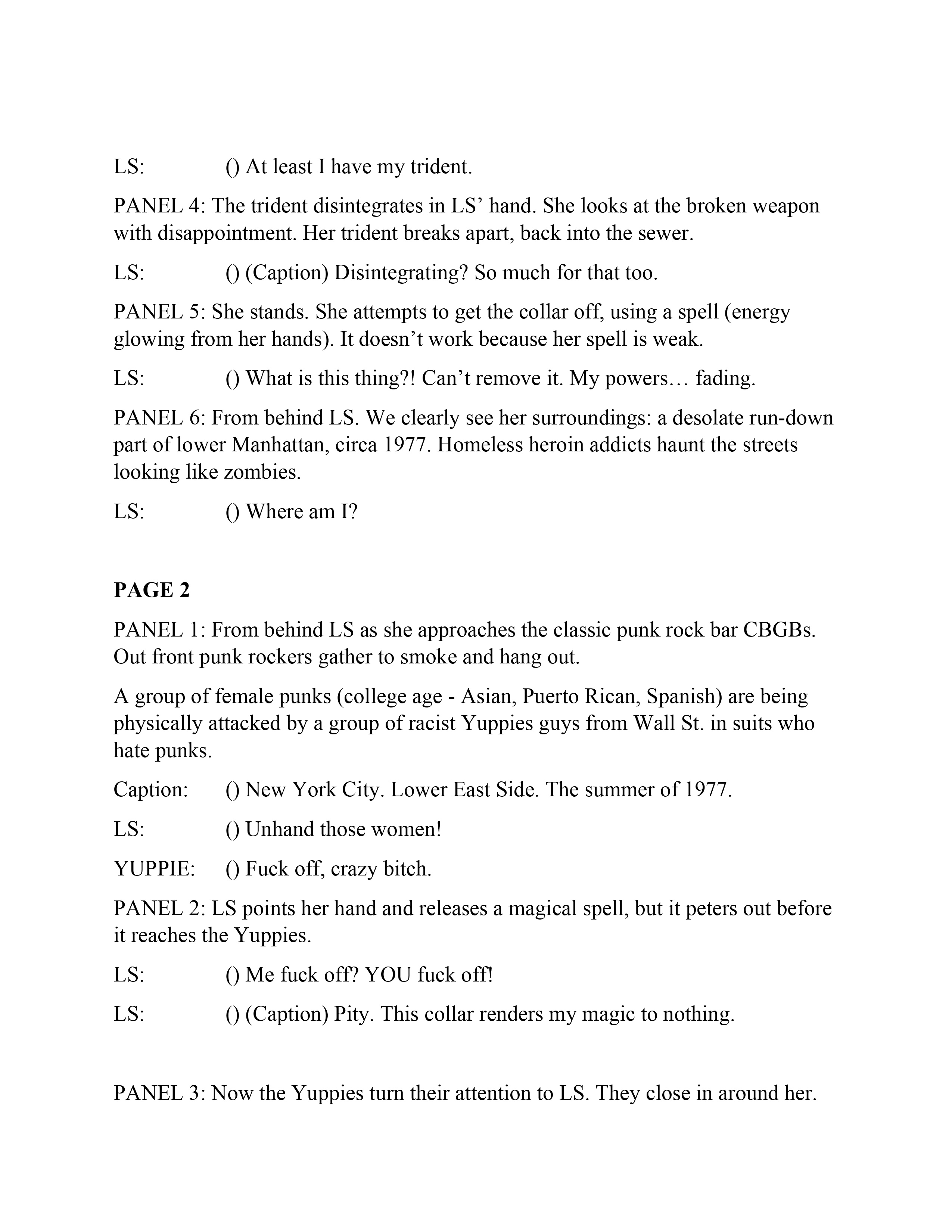 Read online Lady Satanus: Sinister Urge comic -  Issue # TPB - 56