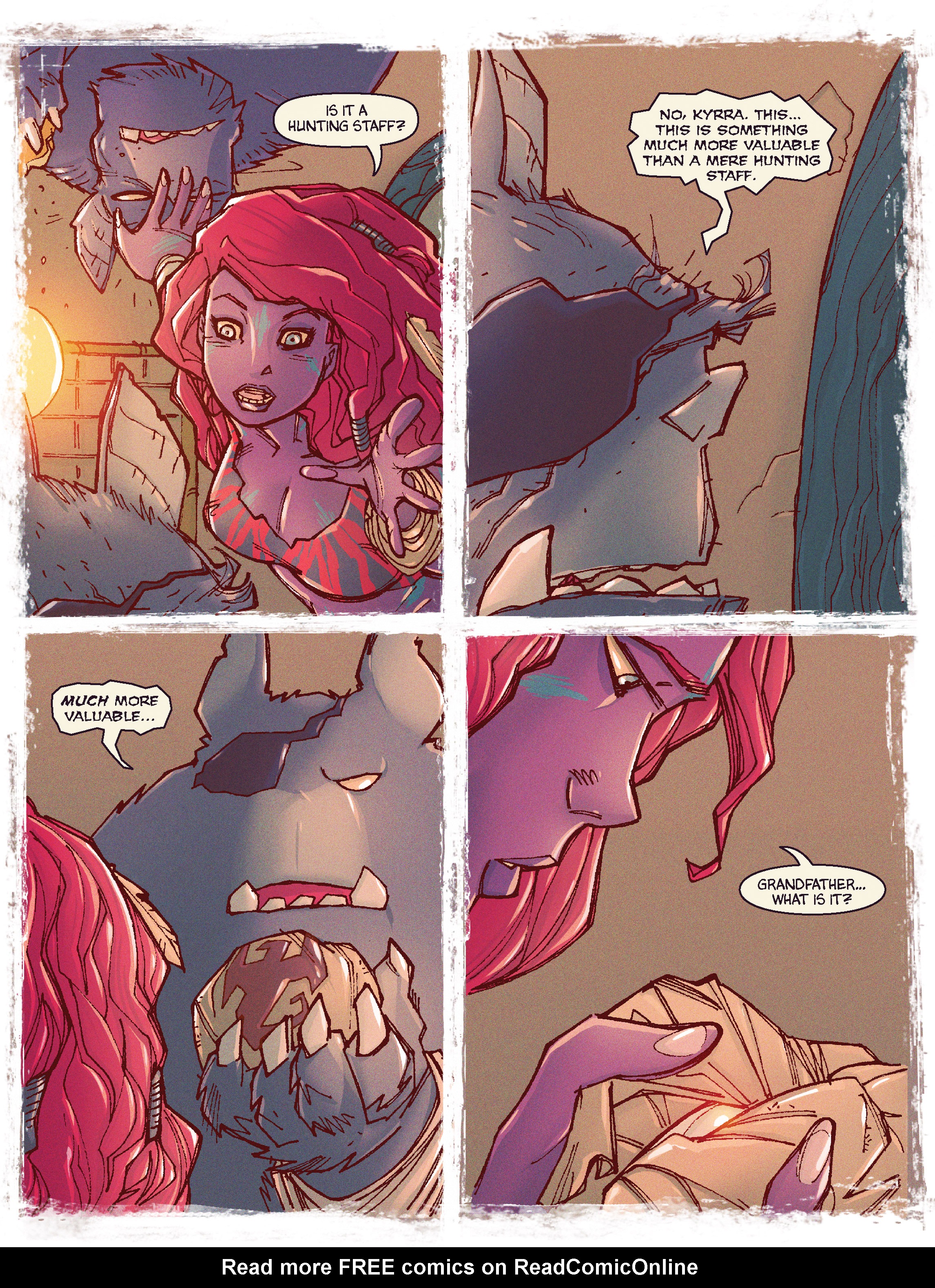 Read online Kyrra: Alien Jungle Girl comic -  Issue #3 - 6