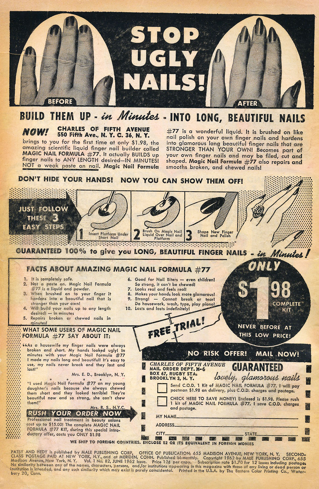 Read online Patsy and Hedy comic -  Issue #82 - 2
