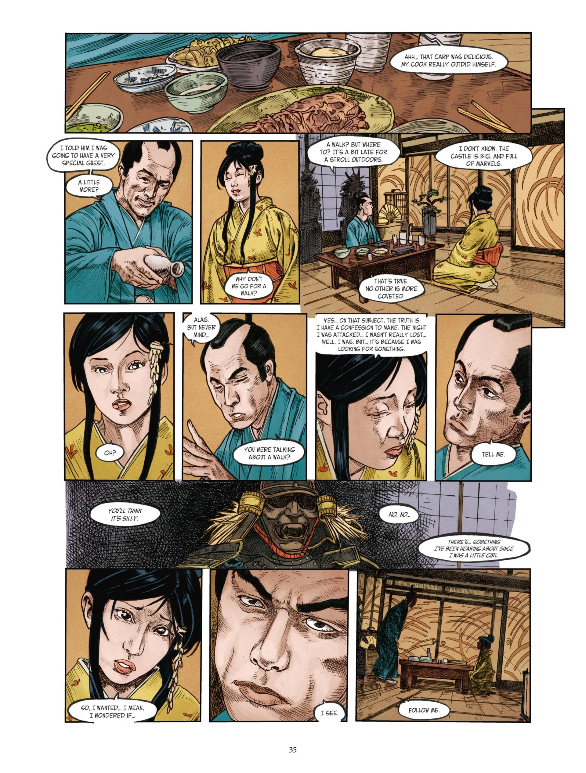 Read online The Mask Of A Thousand Tears comic -  Issue #2 - 35