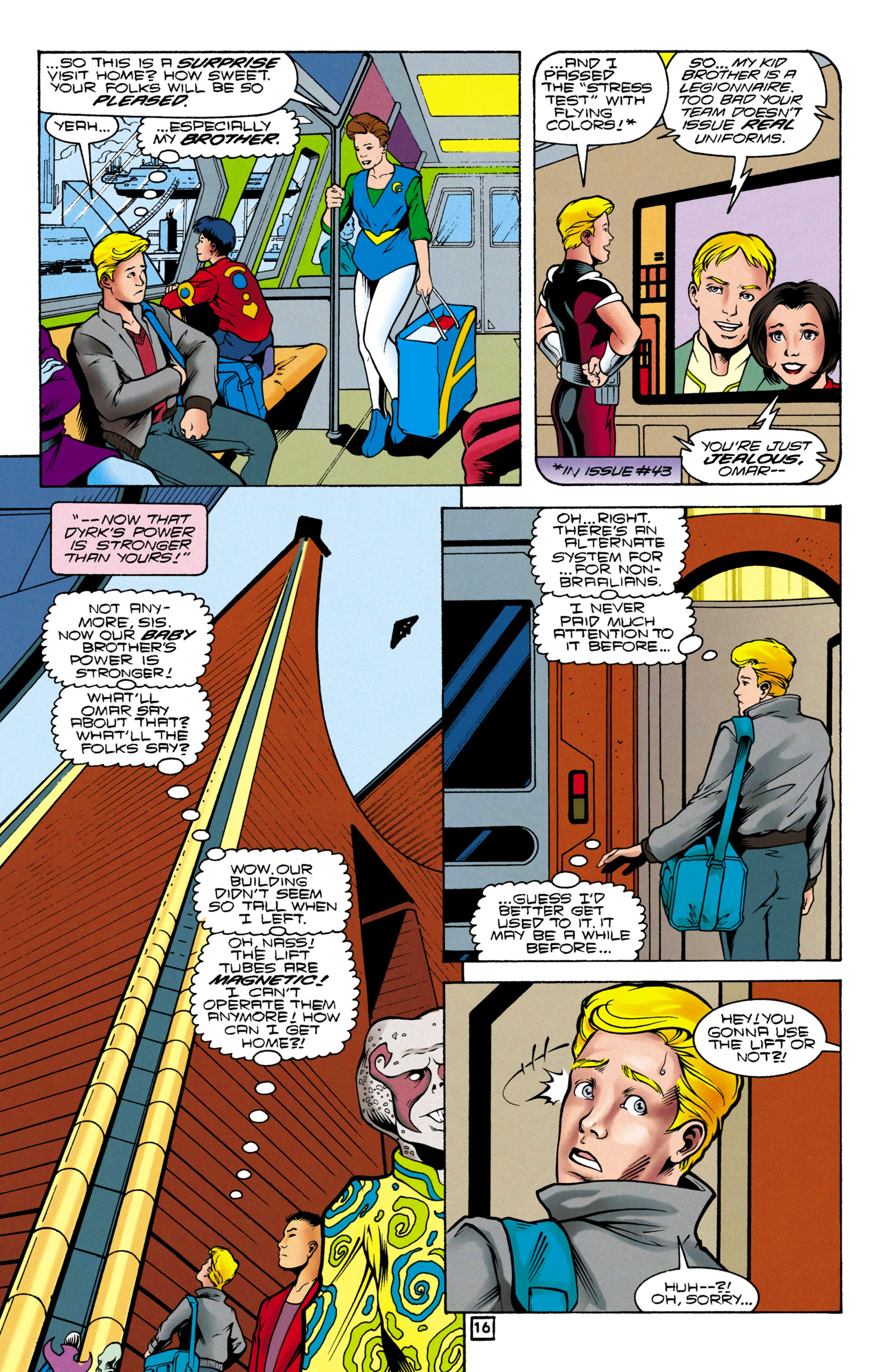 Read online Legionnaires comic -  Issue #53 - 17