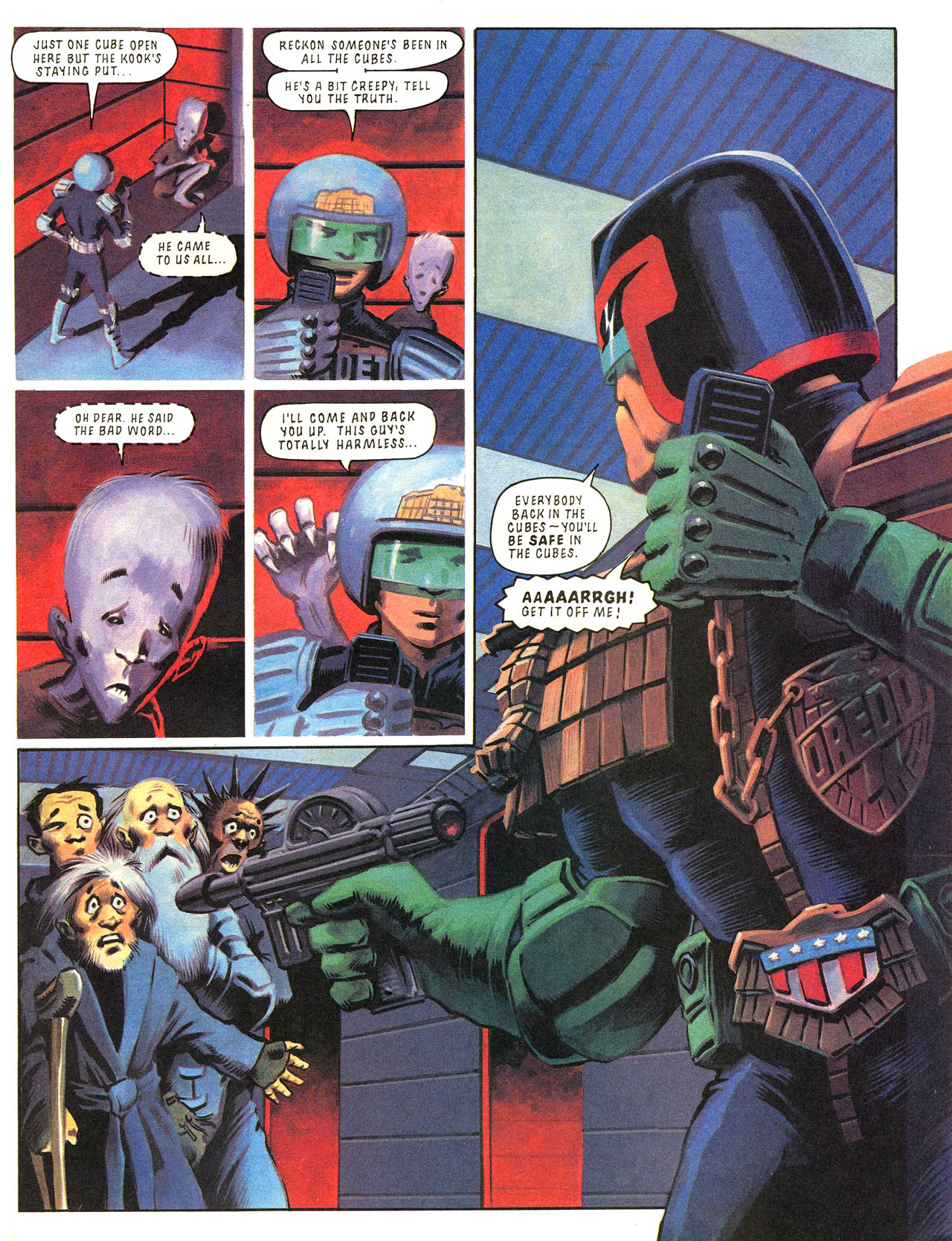 Read online Judge Dredd: The Megazine (vol. 2) comic -  Issue #70 - 63