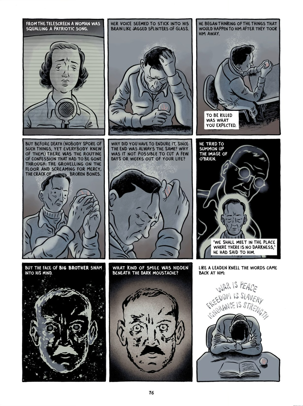 Read online 1984: The Graphic Novel comic -  Issue # TPB (Part 1) - 75
