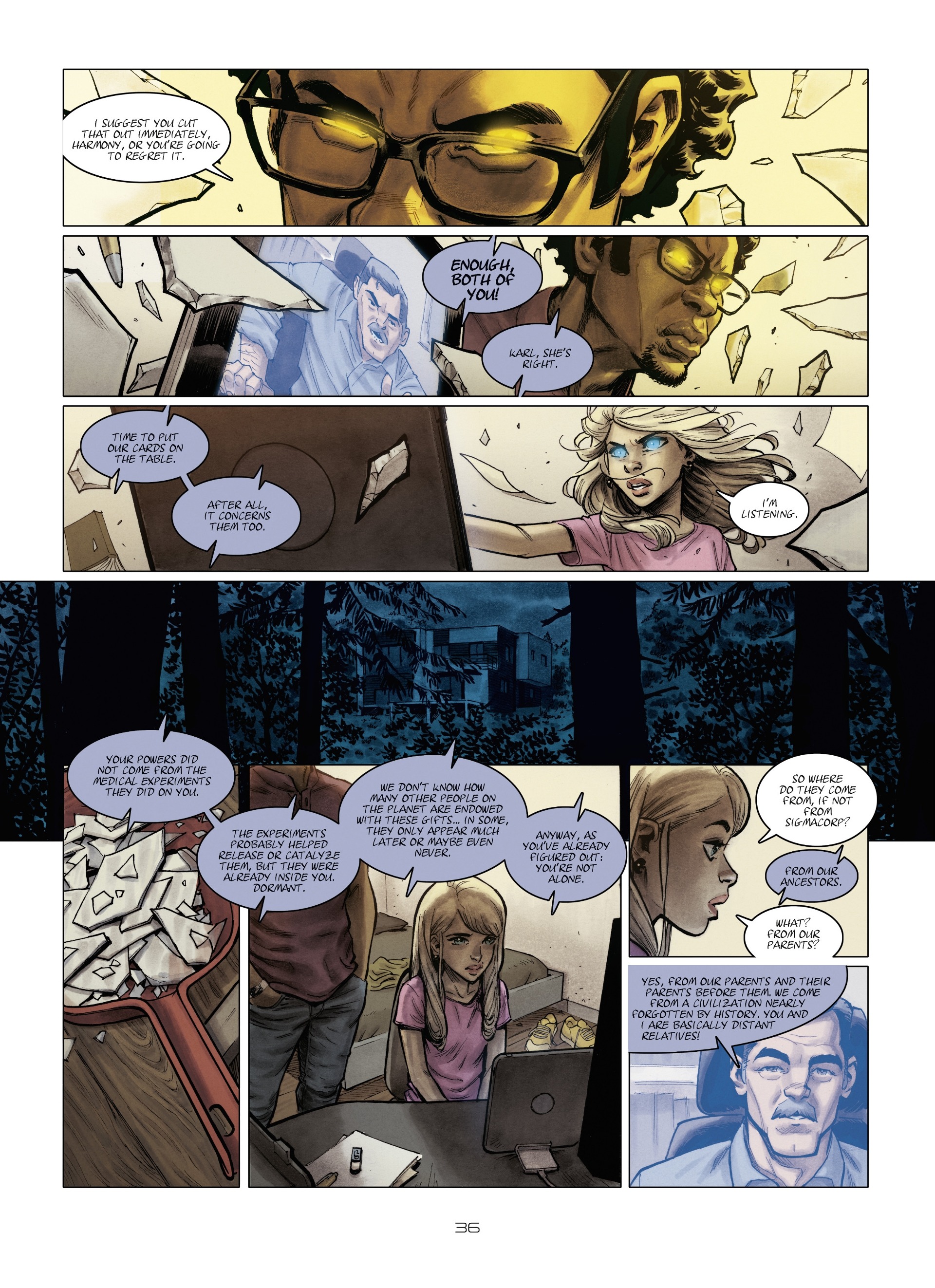 Read online Harmony comic -  Issue #4 - 36