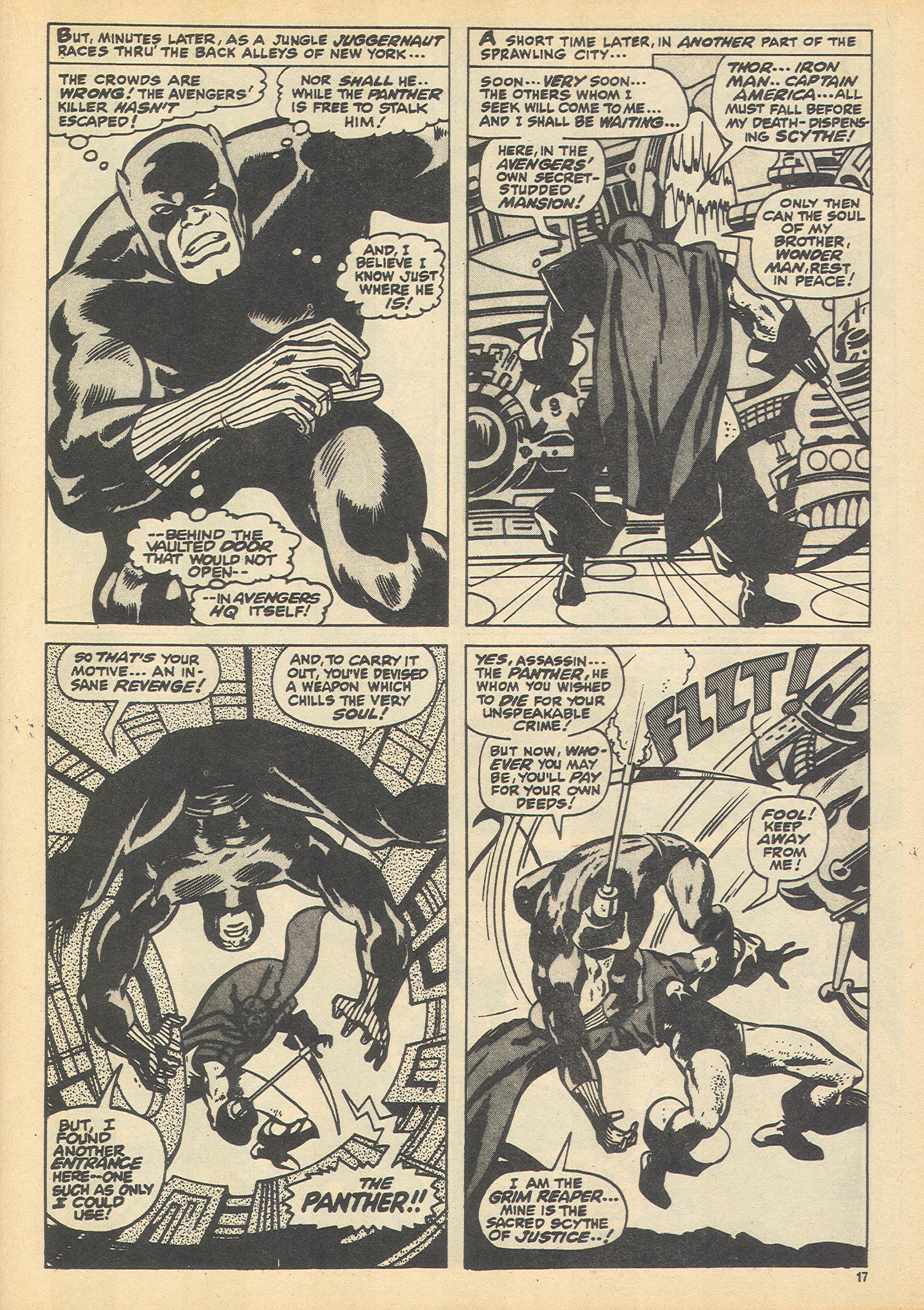 Read online The Avengers (1973) comic -  Issue #71 - 17