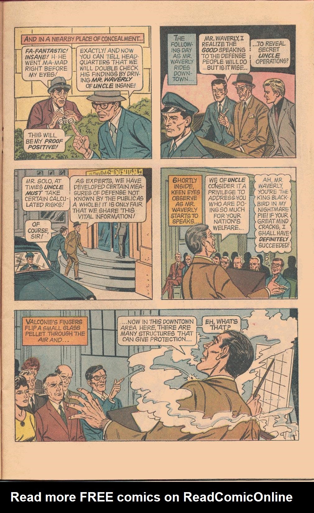 Read online The Man From U.N.C.L.E. comic -  Issue #17 - 6