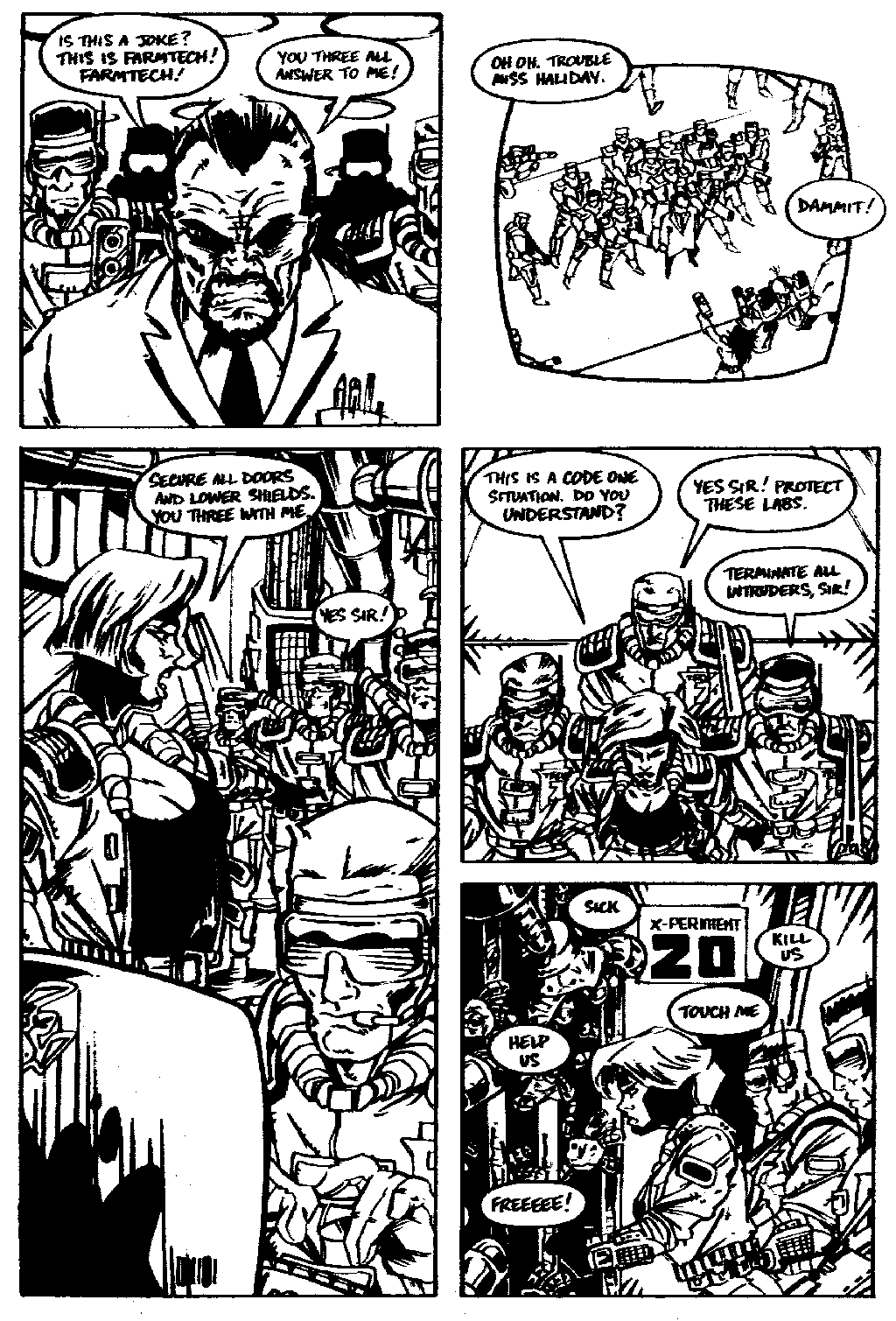 Read online Cyberswine comic -  Issue #0 - 20
