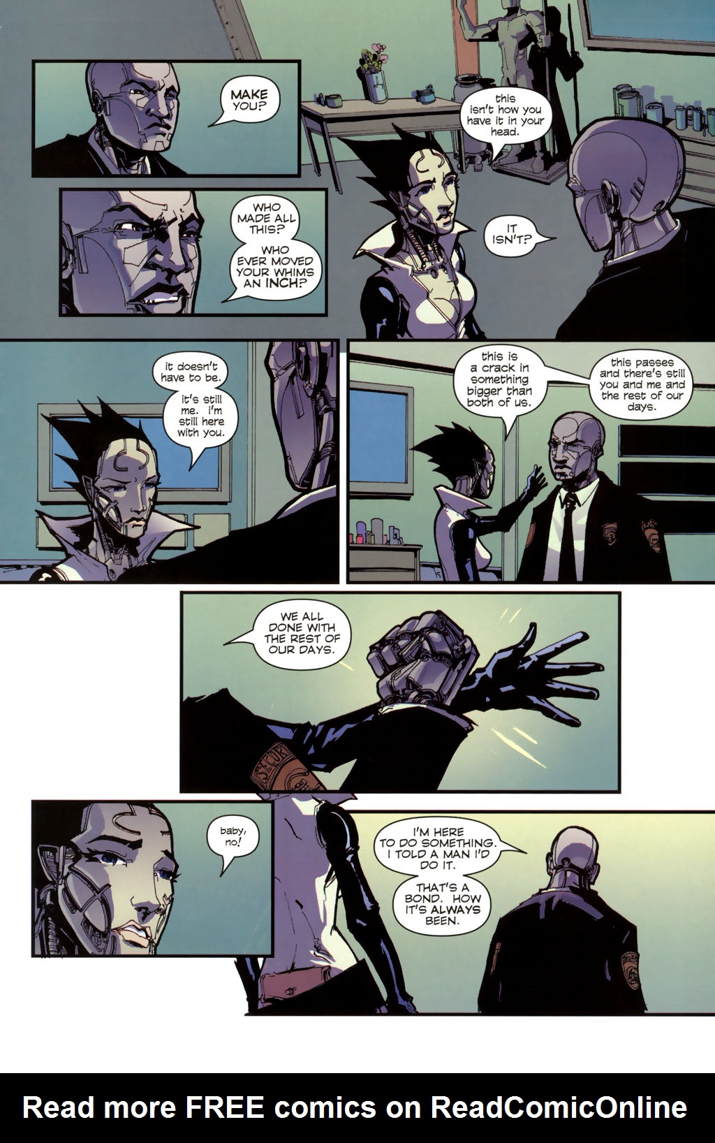 Read online NYC Mech: beta LOVE comic -  Issue #6 - 13