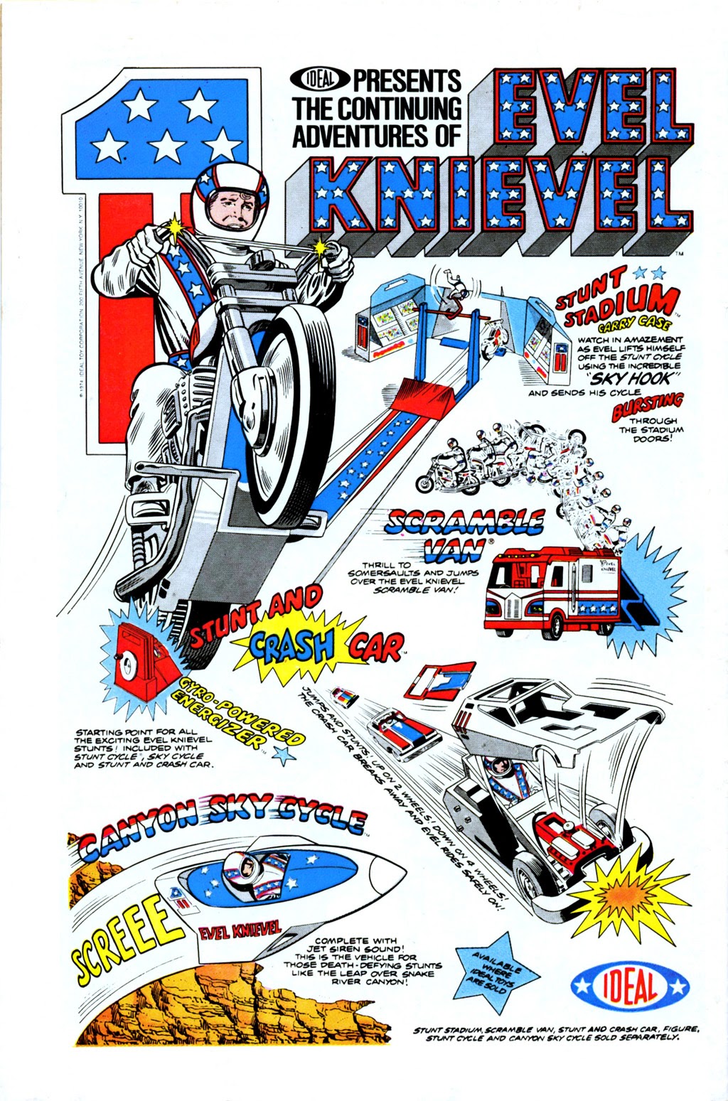 Read online Evel Knievel comic -  Issue # Full - 20