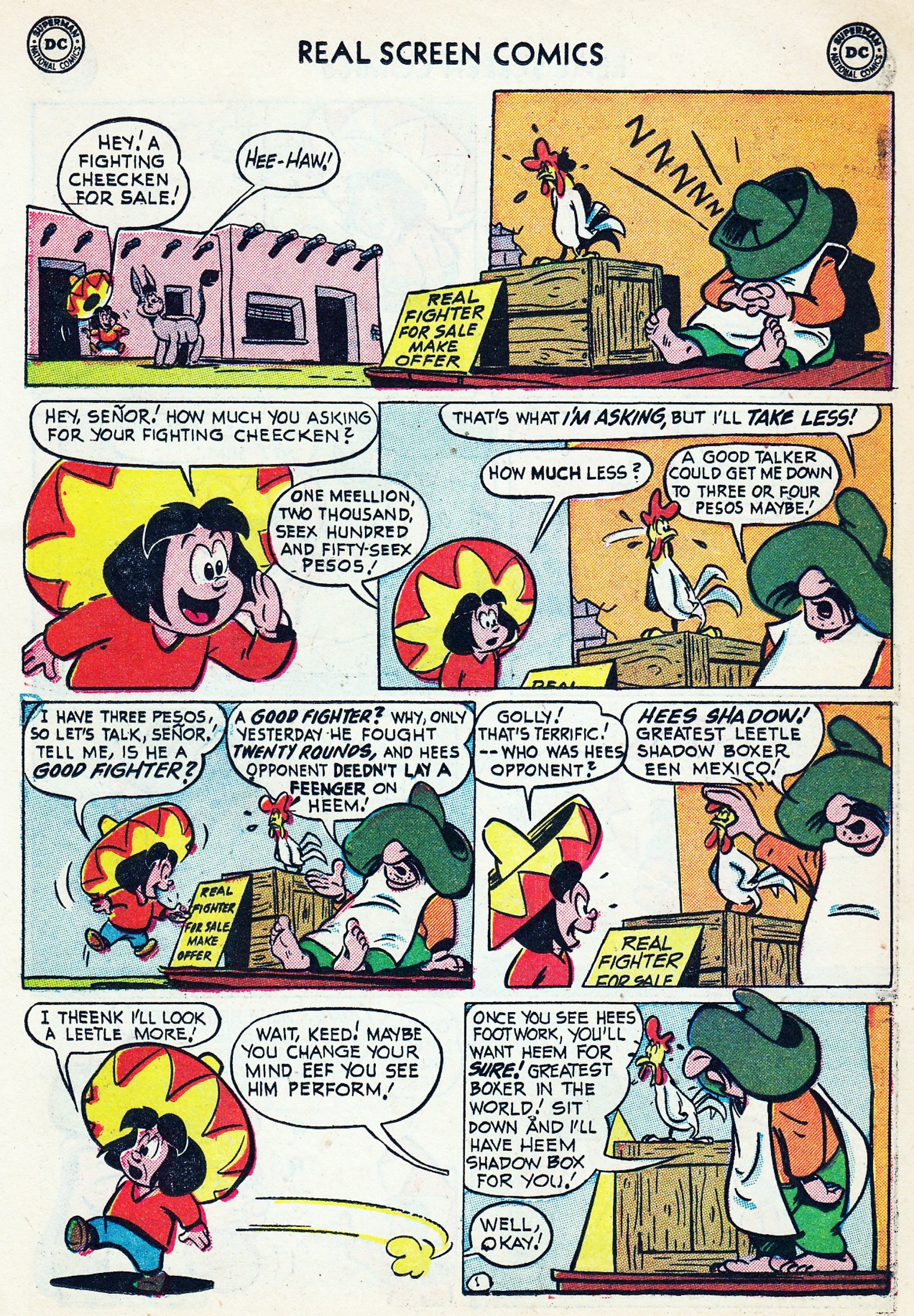 Read online Real Screen Comics comic -  Issue #73 - 11