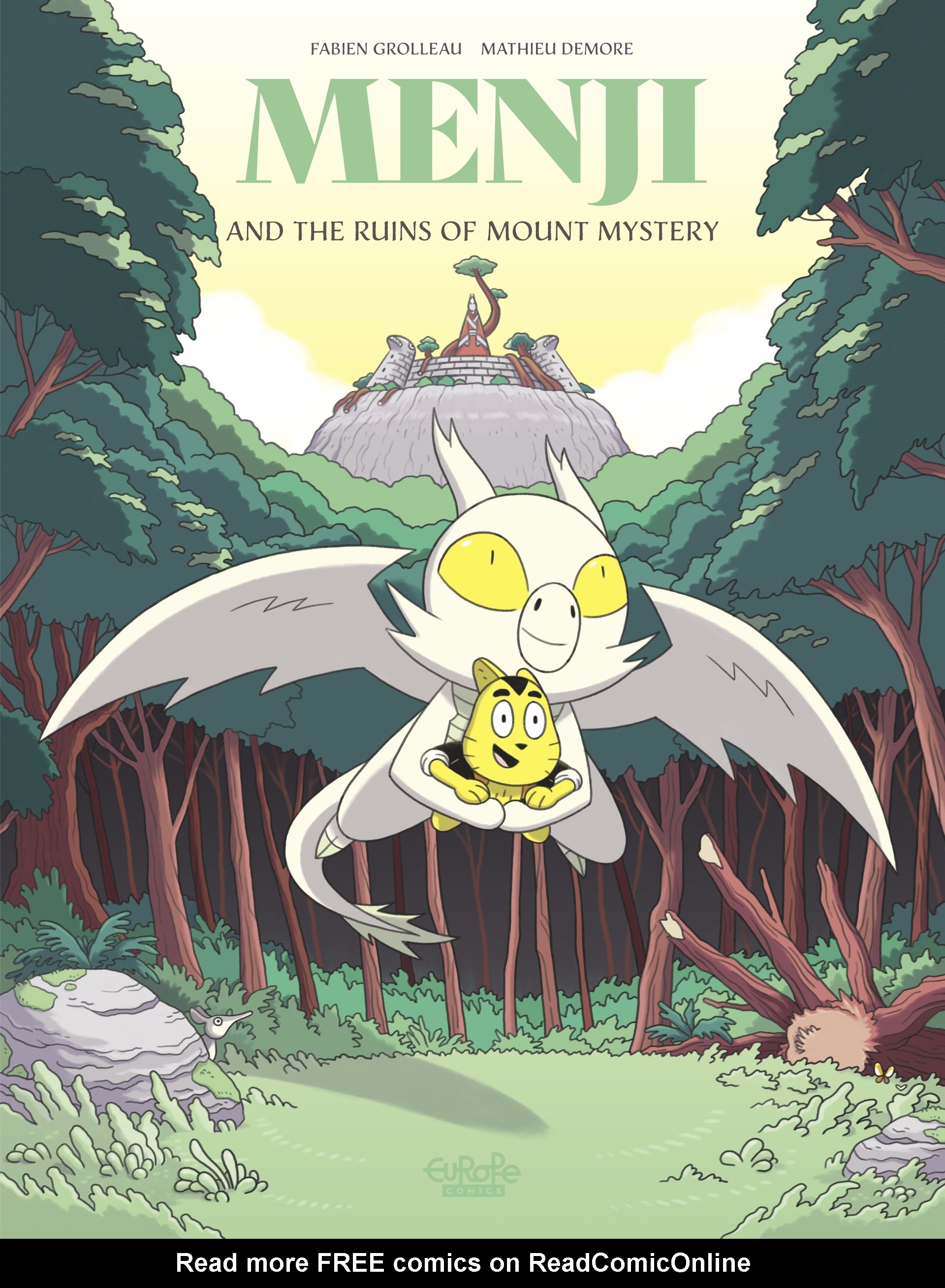 Read online Menji and the Ruins of Mount Mystery comic -  Issue # Full - 1