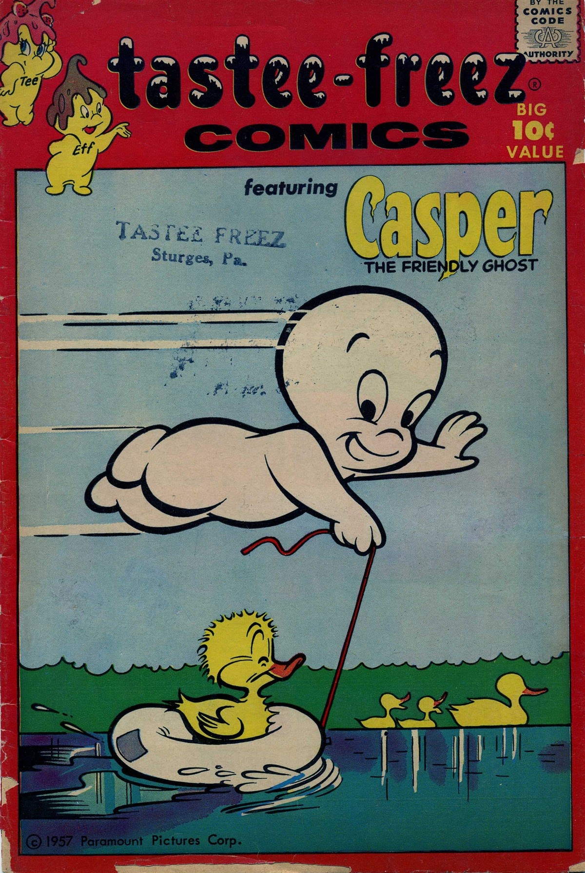 Read online Tastee-Freez Comics comic -  Issue #3 - 1