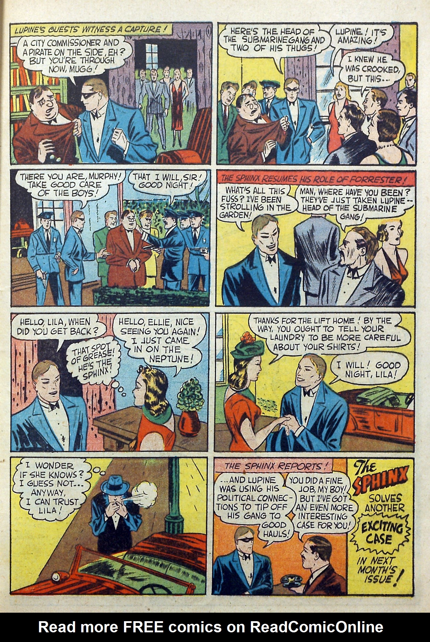 Read online Exciting Comics comic -  Issue #5 - 55