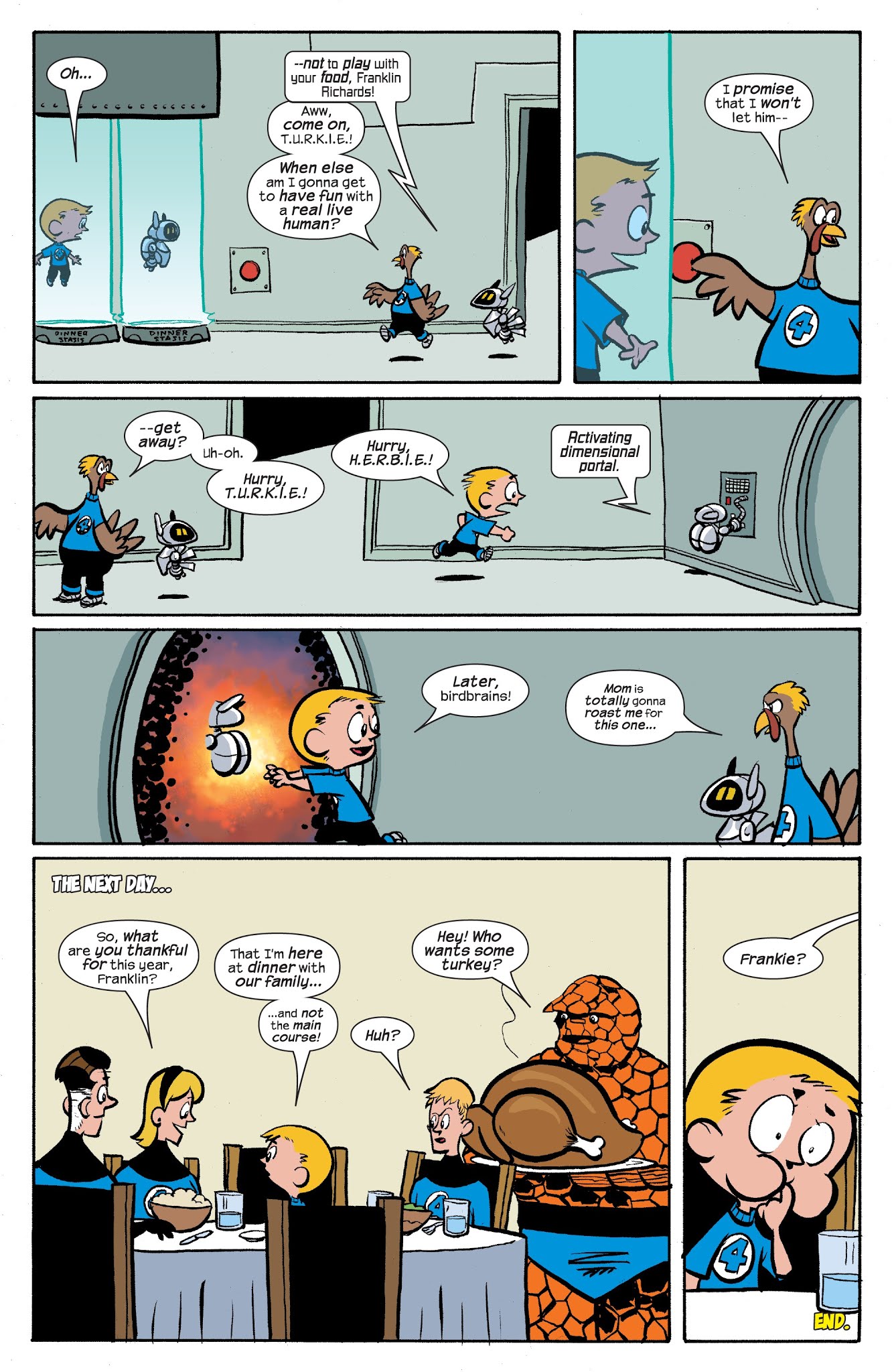 Read online Franklin Richards: A Fantastic Year comic -  Issue # TPB - 100