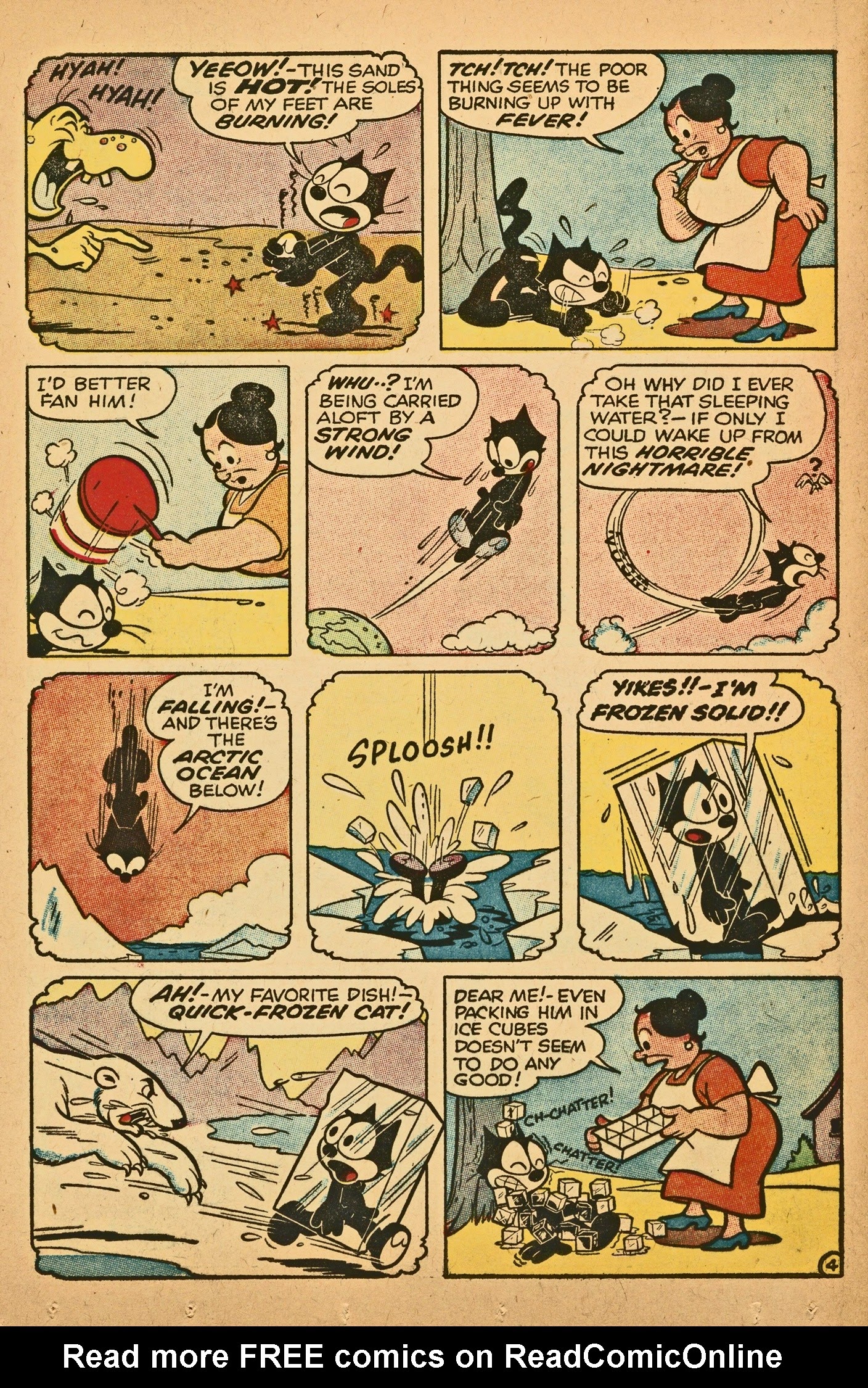 Read online Felix the Cat (1955) comic -  Issue #108 - 24
