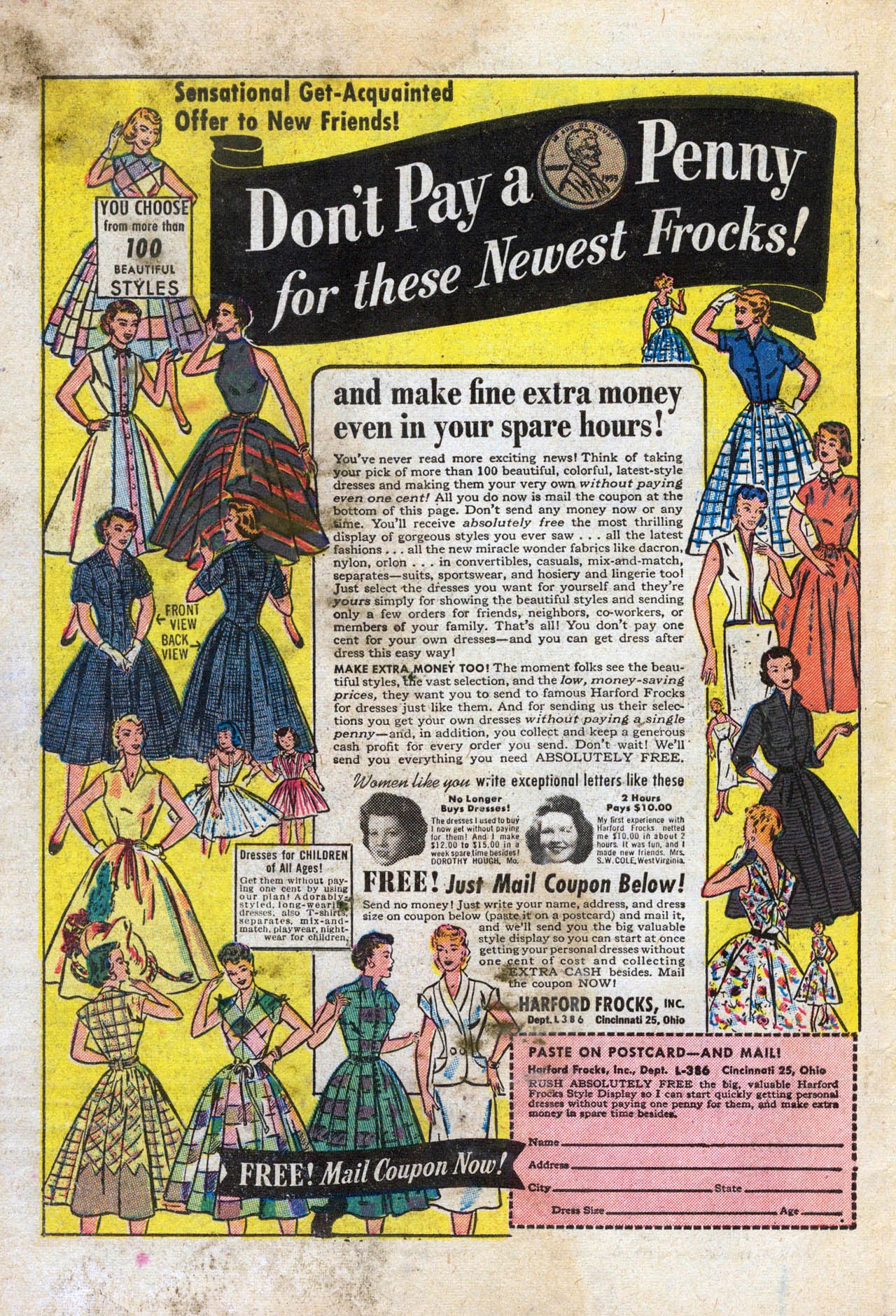 Read online Patsy and Hedy comic -  Issue #26 - 34