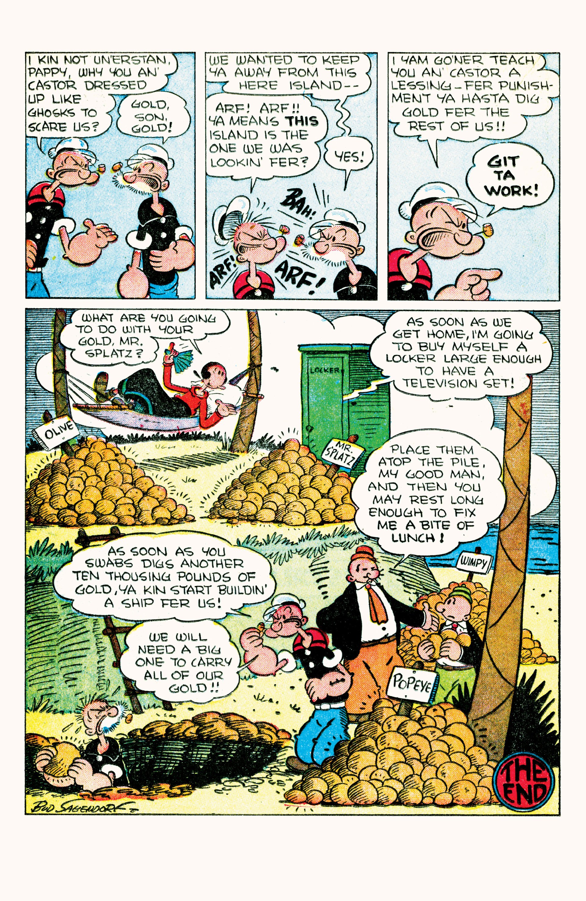 Read online Classic Popeye comic -  Issue #13 - 24