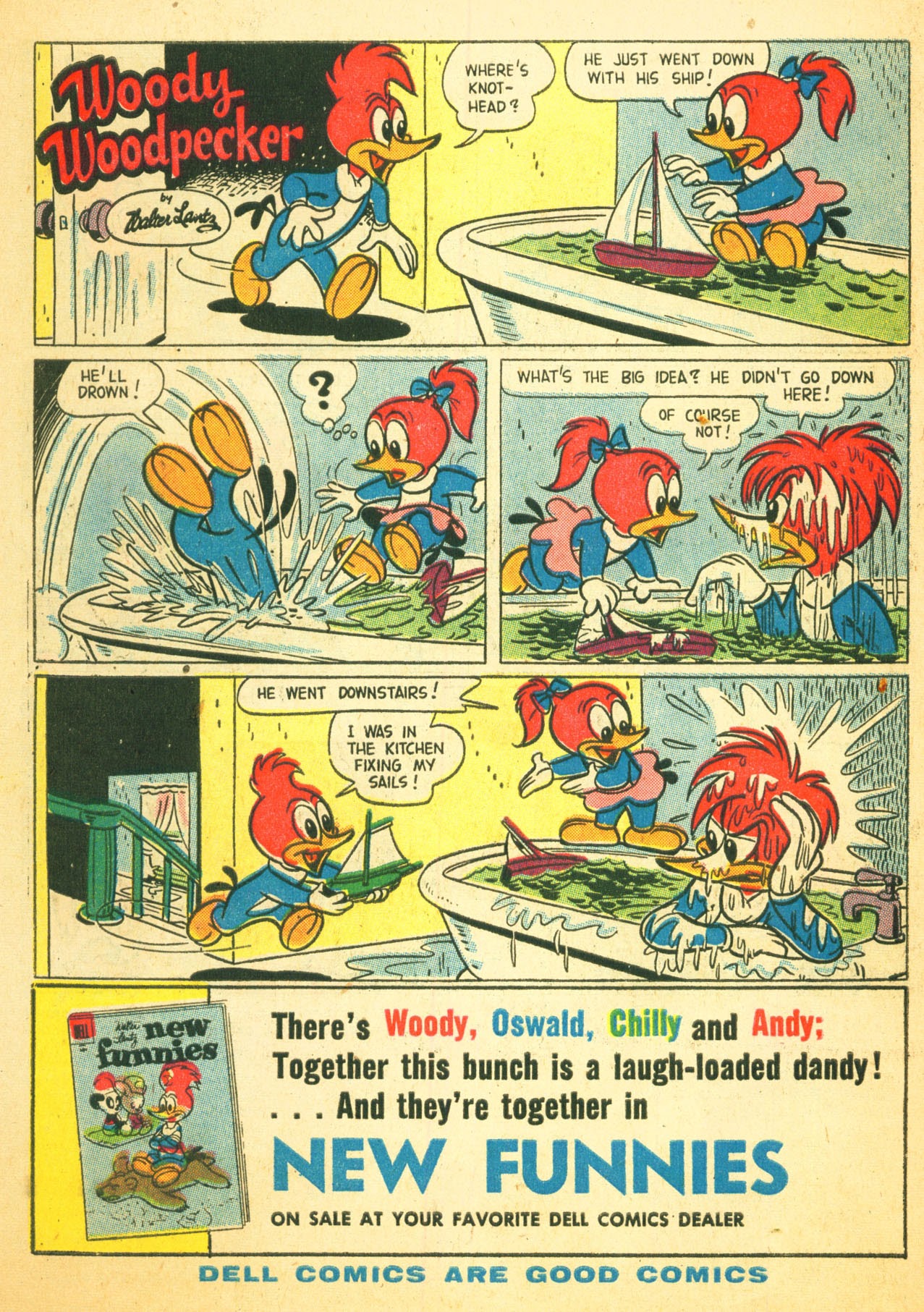 Read online Walter Lantz Woody Woodpecker (1952) comic -  Issue #42 - 34