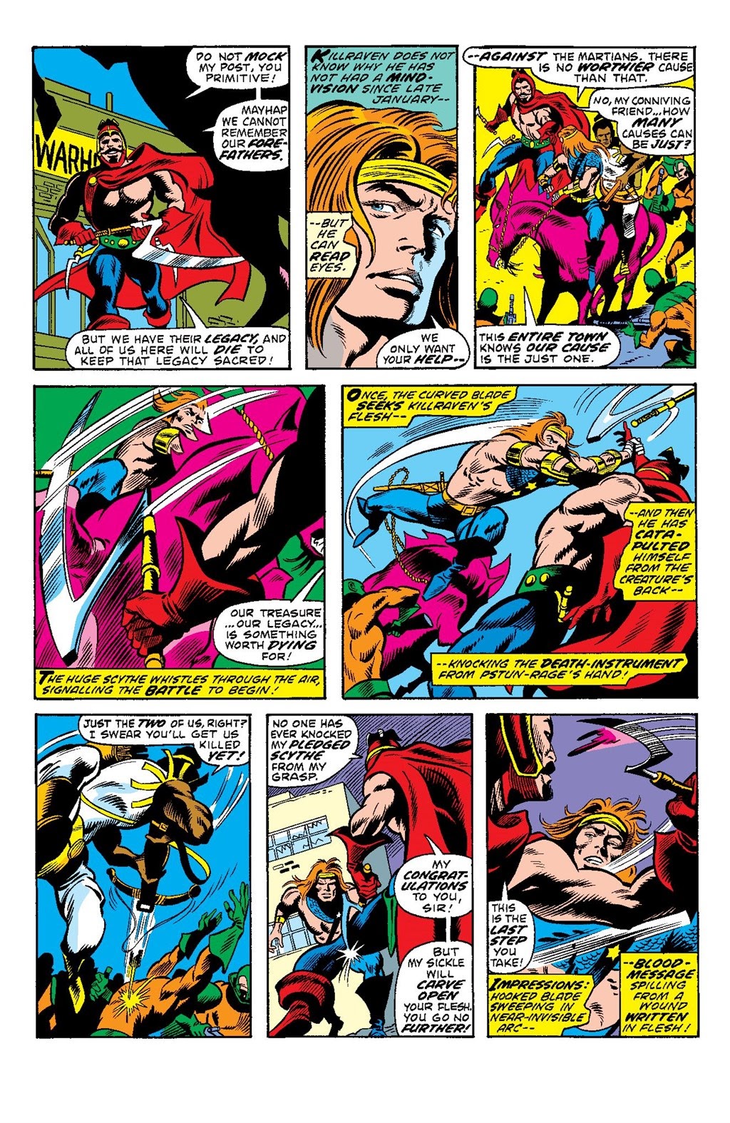 Read online Killraven Epic Collection: Warrior of the Worlds comic -  Issue # TPB (Part 2) - 66