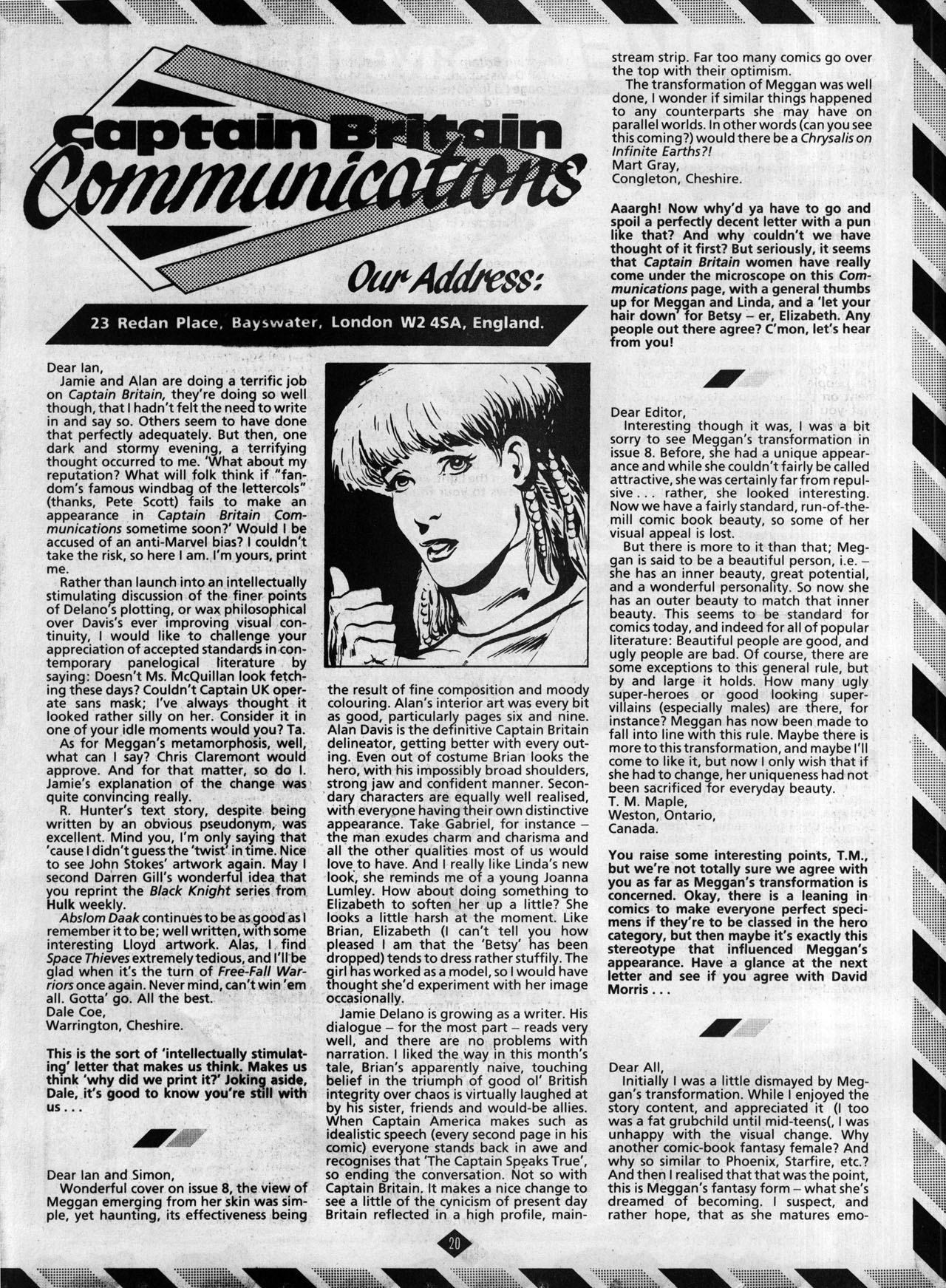 Read online Captain Britain (1985) comic -  Issue #11 - 20