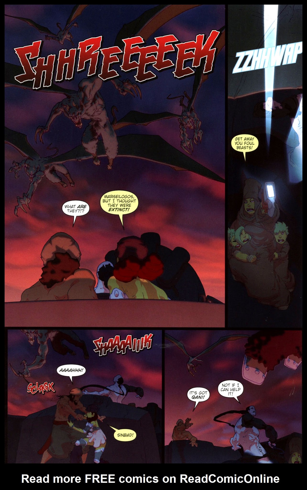 Read online Sinbad: Rogue of Mars comic -  Issue #3 - 18