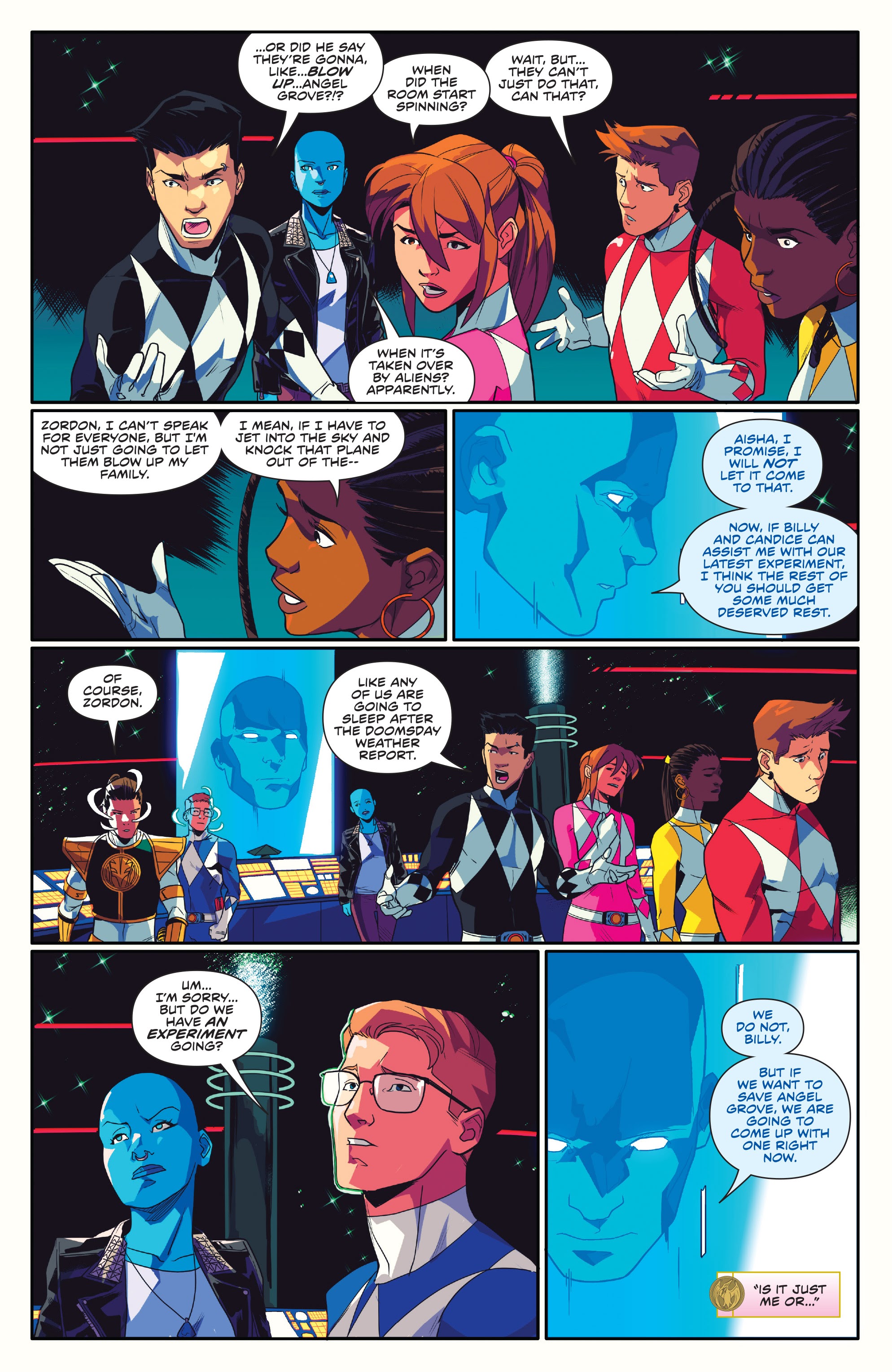Read online Mighty Morphin comic -  Issue #6 - 11