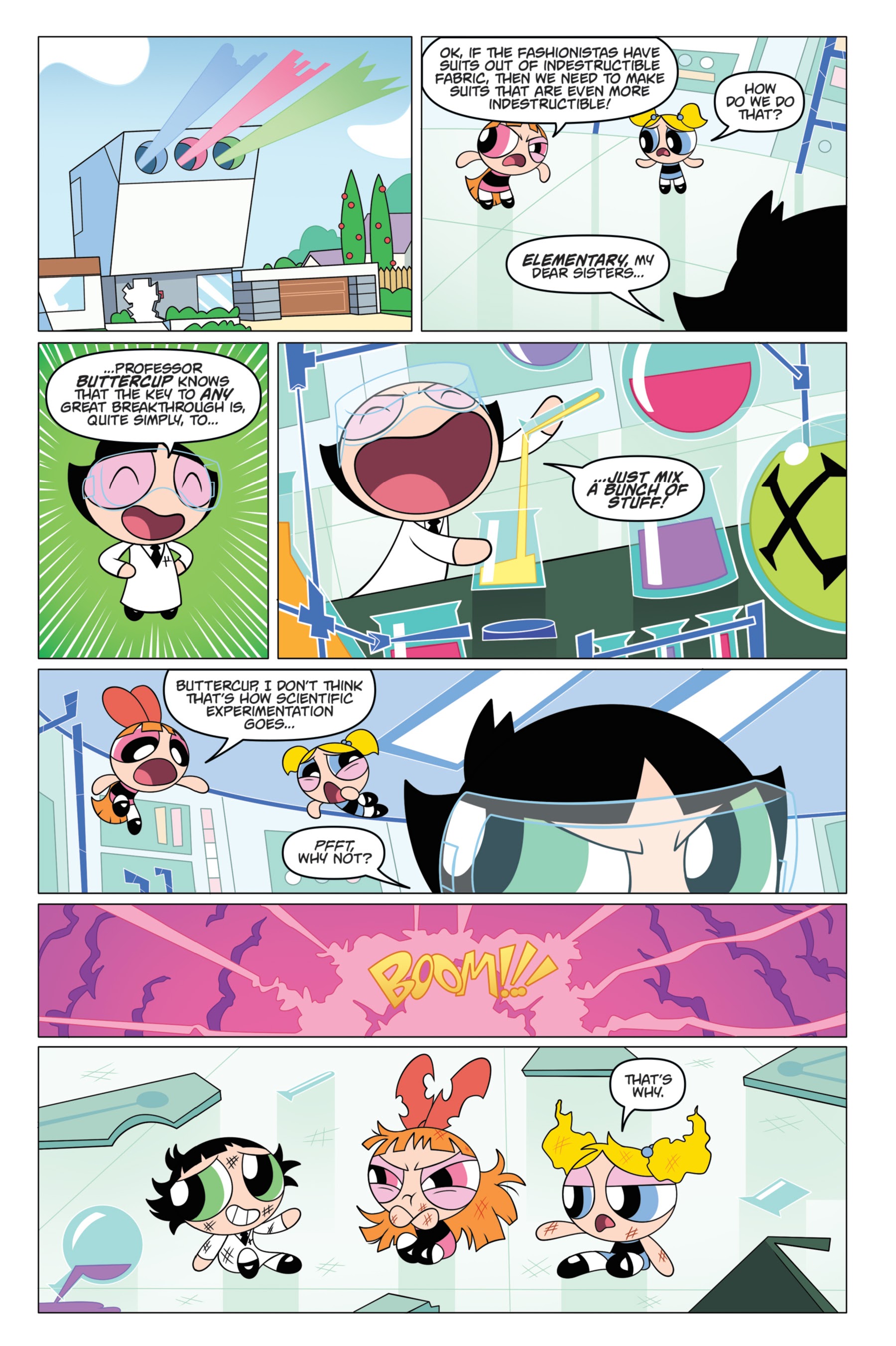 Read online The Powerpuff Girls: Bureau of Bad comic -  Issue # _TPB - 39
