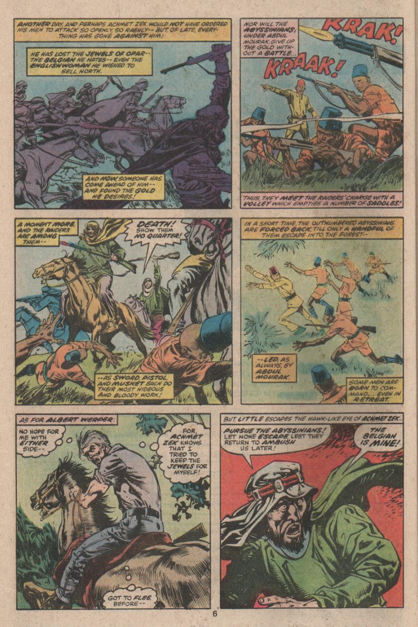 Read online Tarzan (1977) comic -  Issue #10 - 5