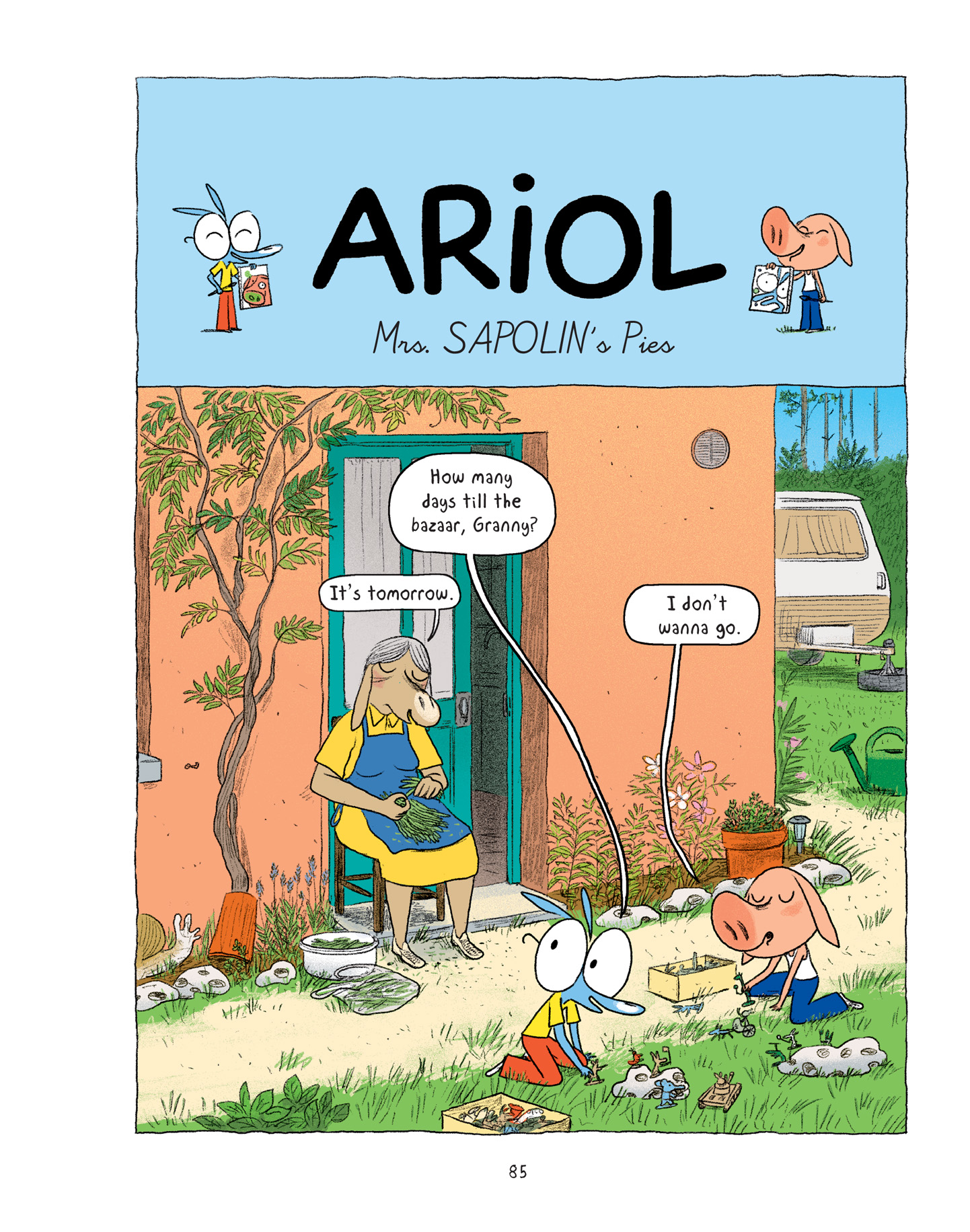 Read online Ariol comic -  Issue # TPB 6 - 86