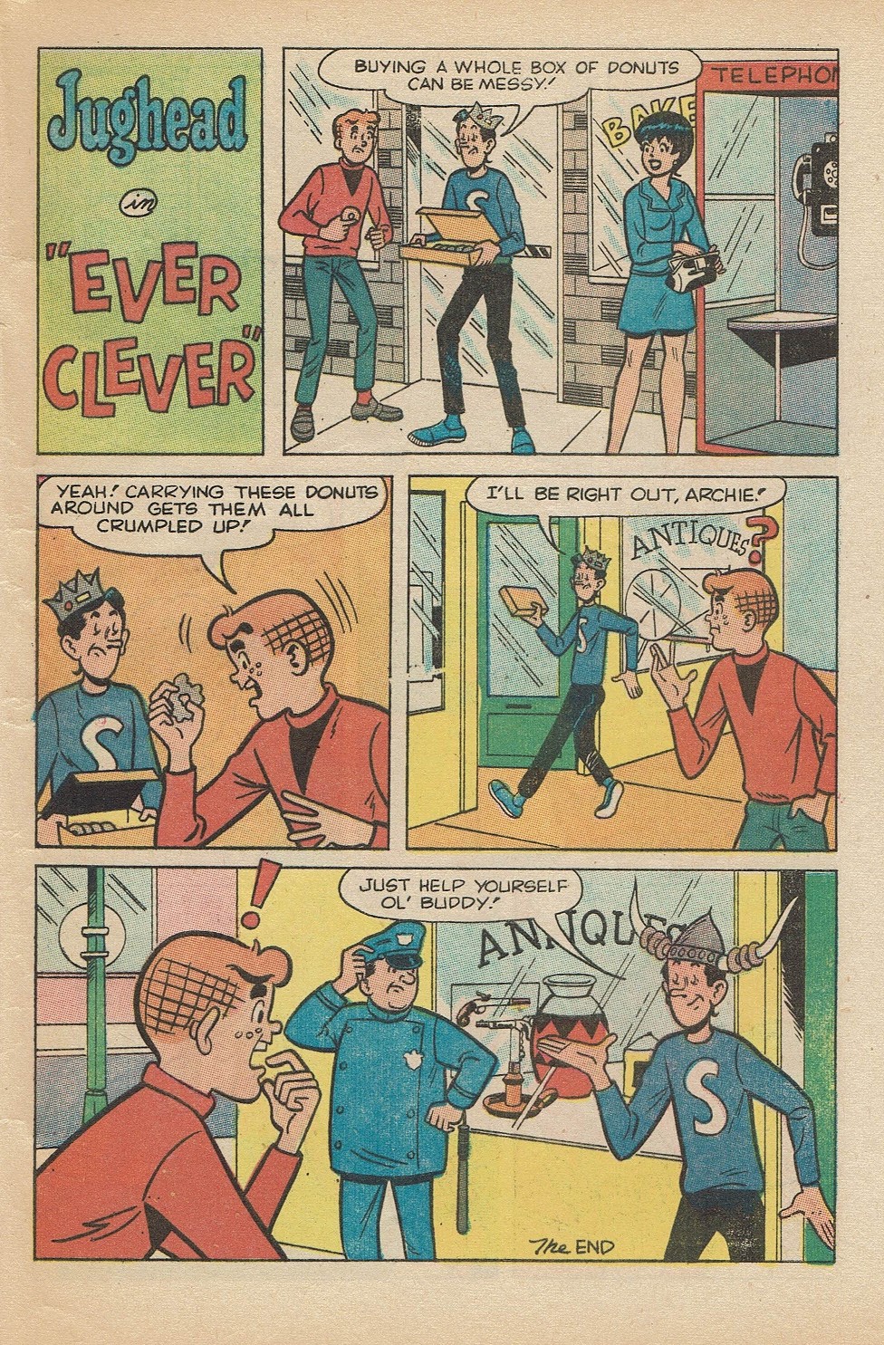 Read online Jughead's Jokes comic -  Issue #7 - 28