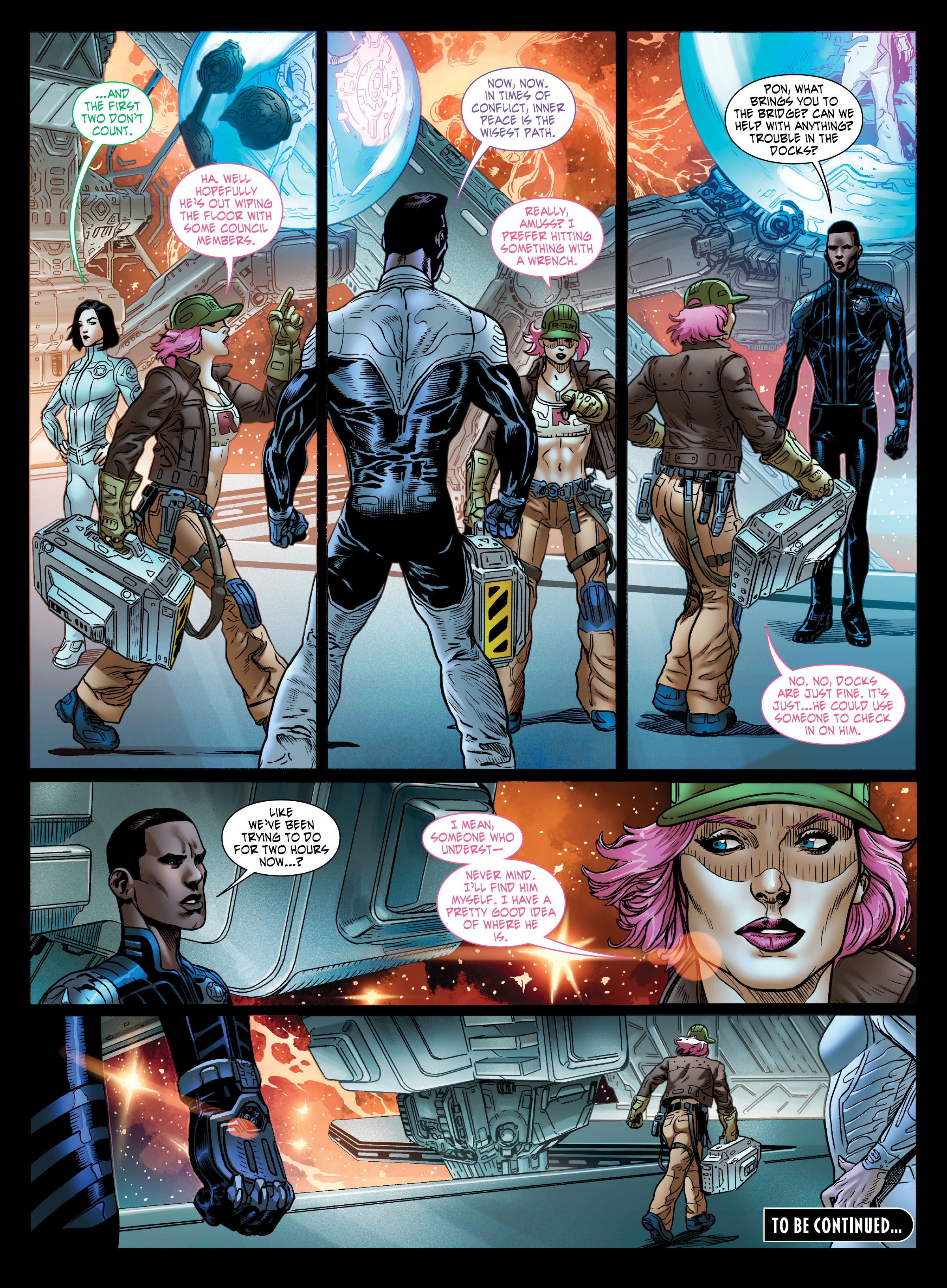 Read online Dark Wing comic -  Issue #5 - 14