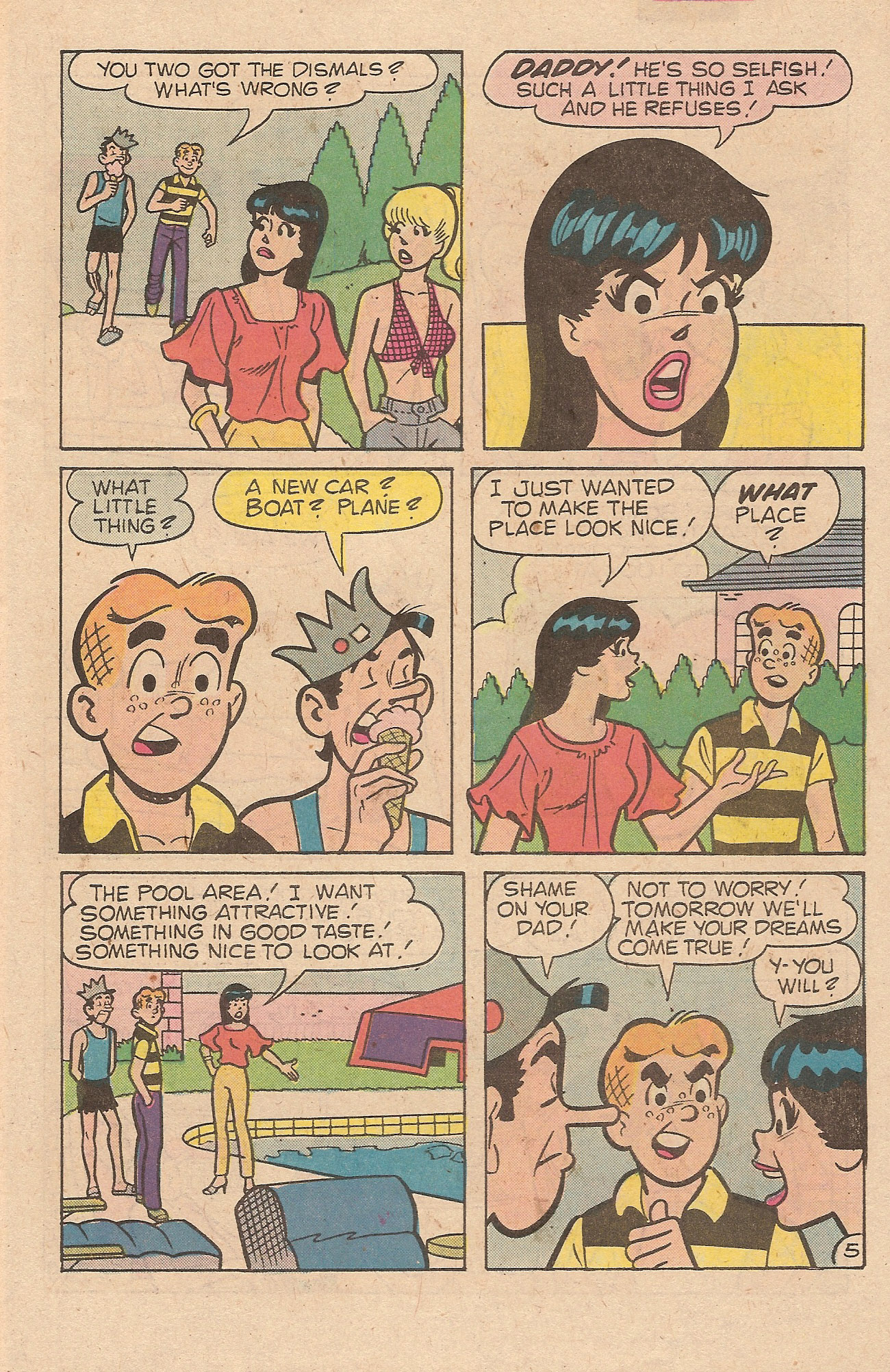 Read online Archie's Girls Betty and Veronica comic -  Issue #299 - 7