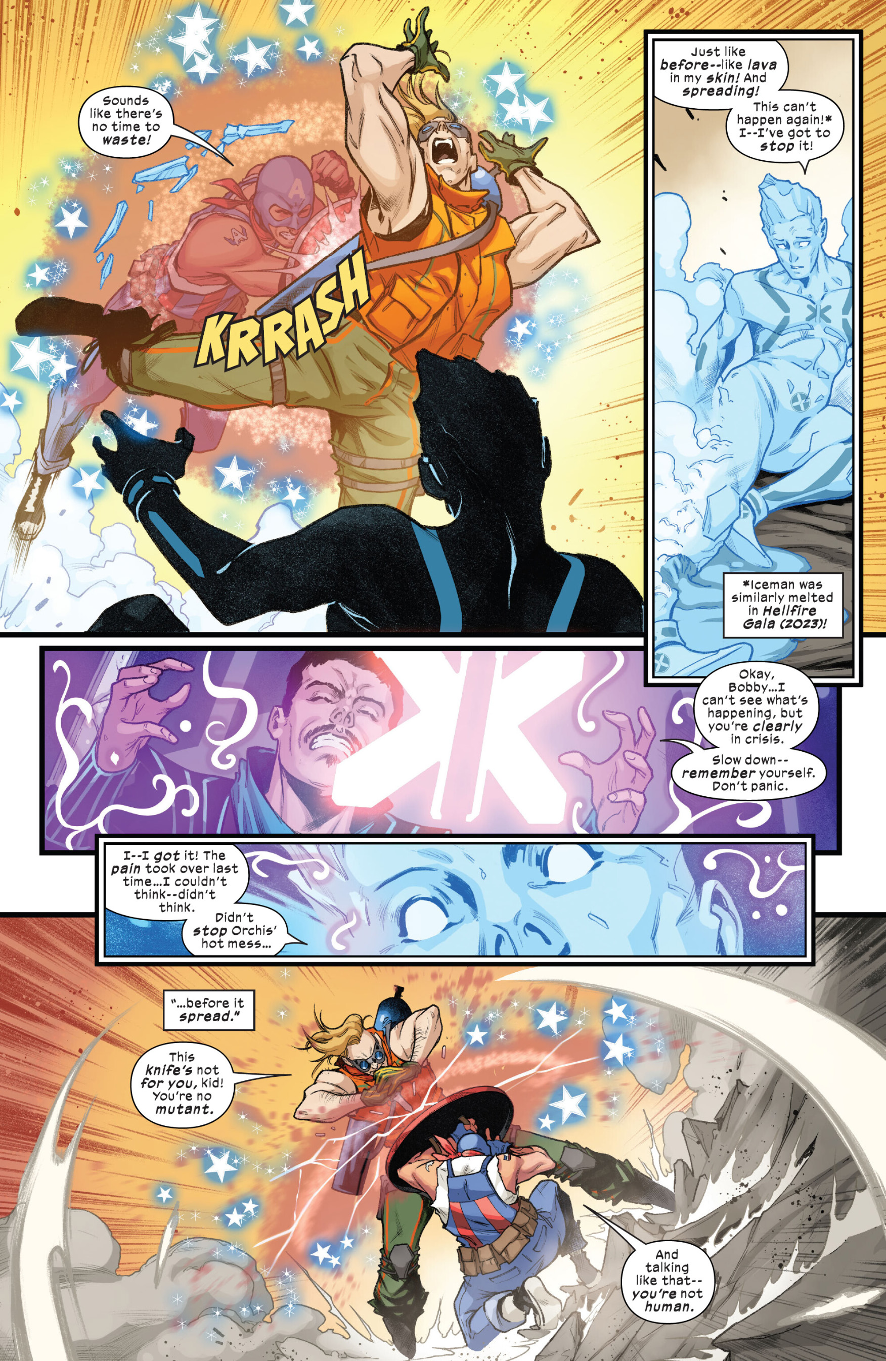 Read online Astonishing Iceman comic -  Issue #3 - 13
