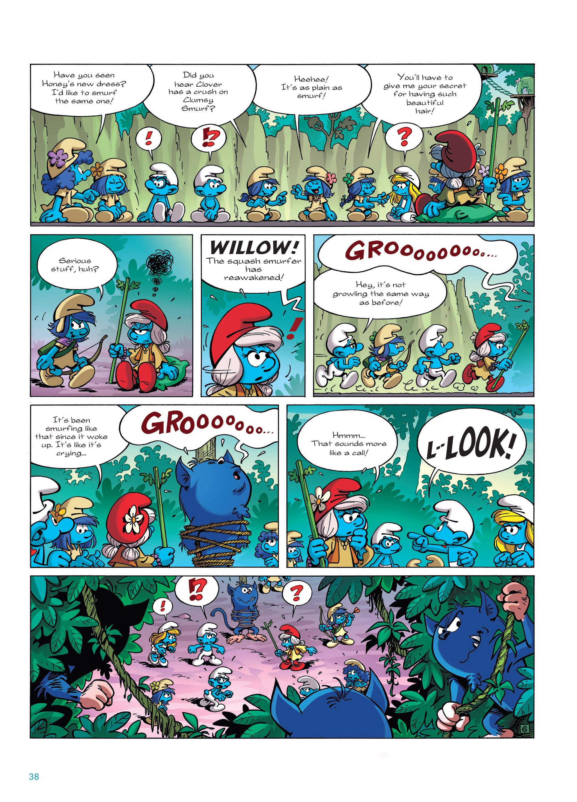 Read online Smurfs: The Village Behind The Wall comic -  Issue #1 - 38