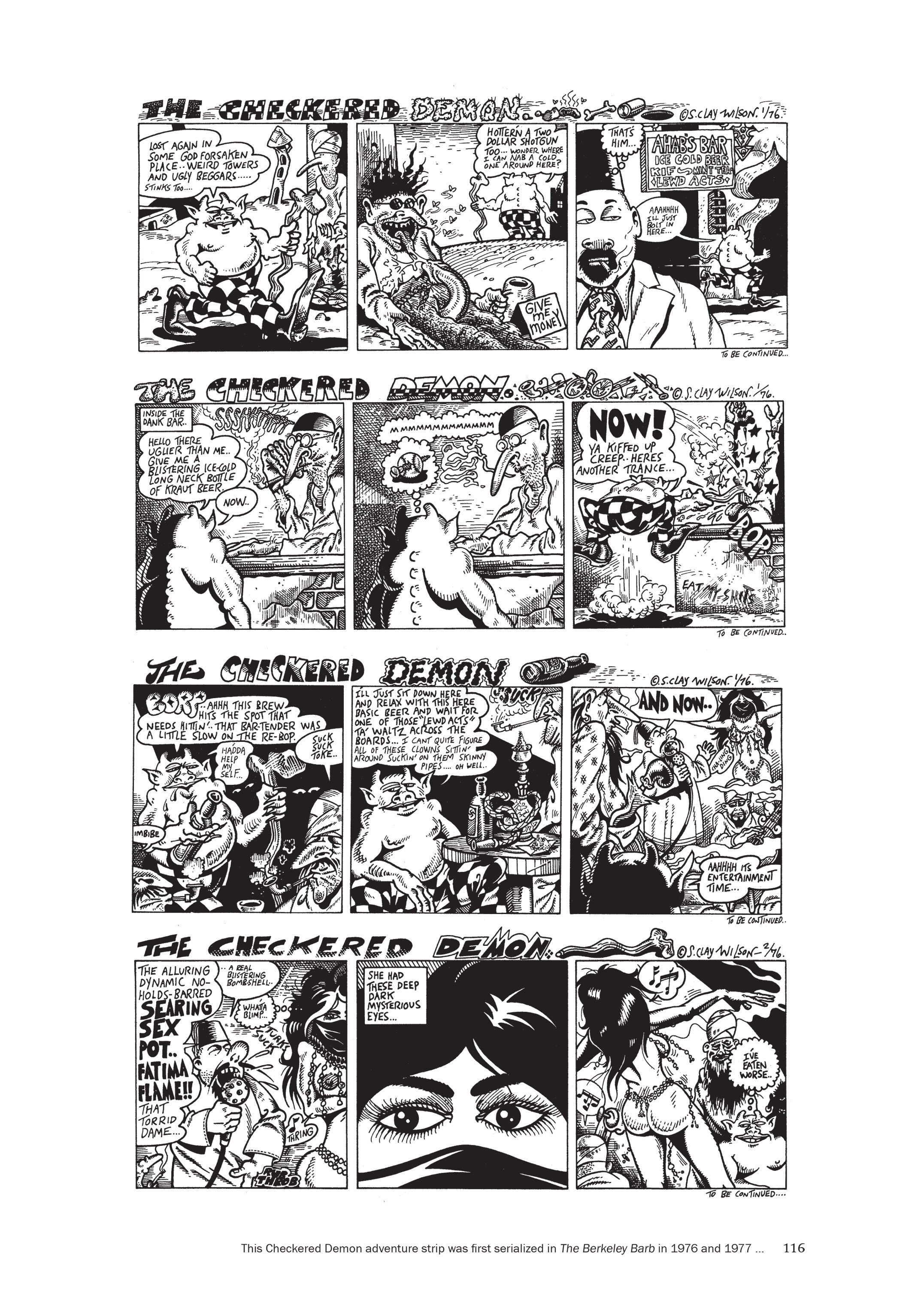 Read online The Mythology of S. Clay Wilson comic -  Issue # Demons and Angels (Part 2) - 8