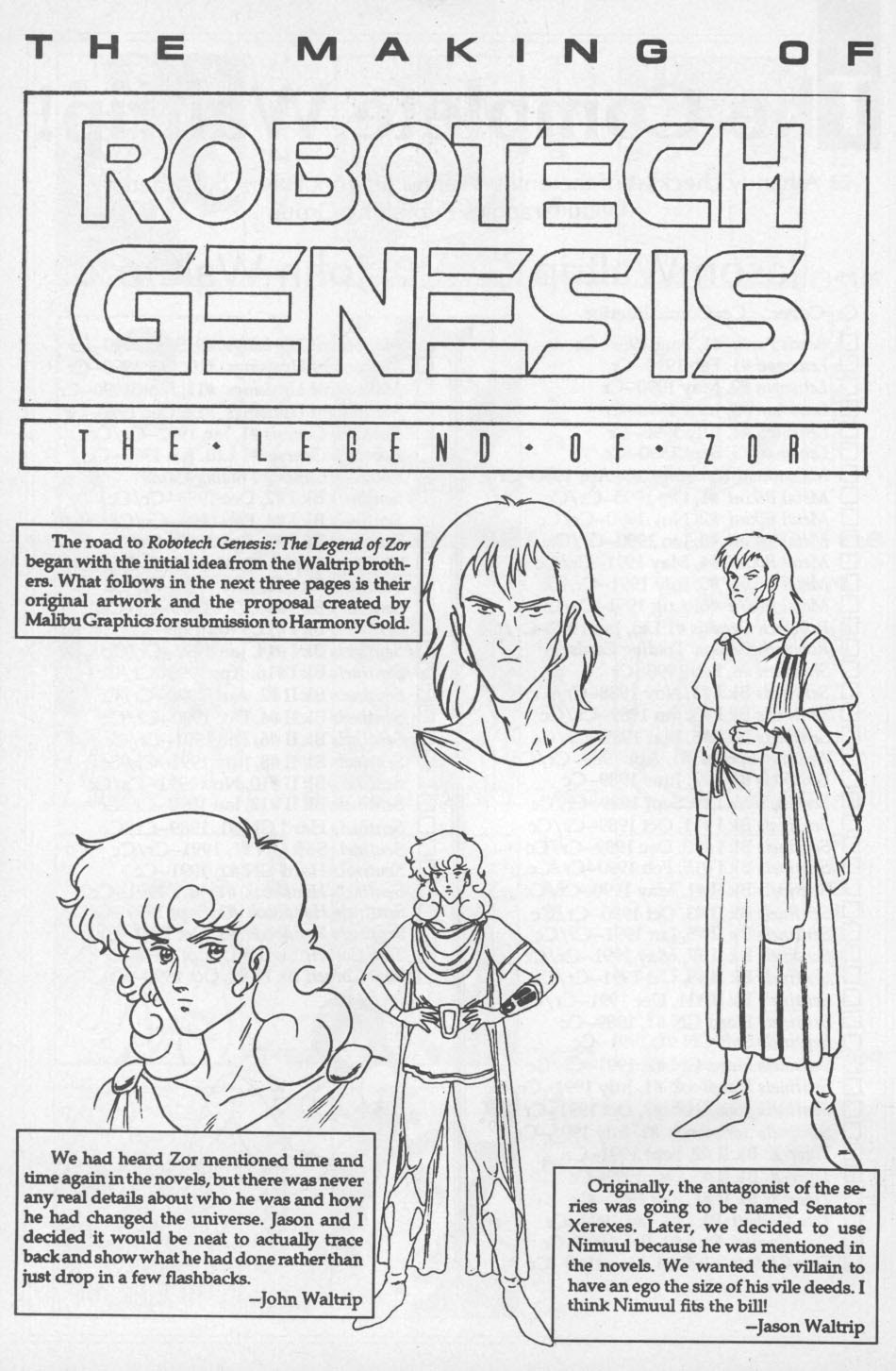 Read online Robotech Genesis: The Legend of Zor comic -  Issue #1 - 32