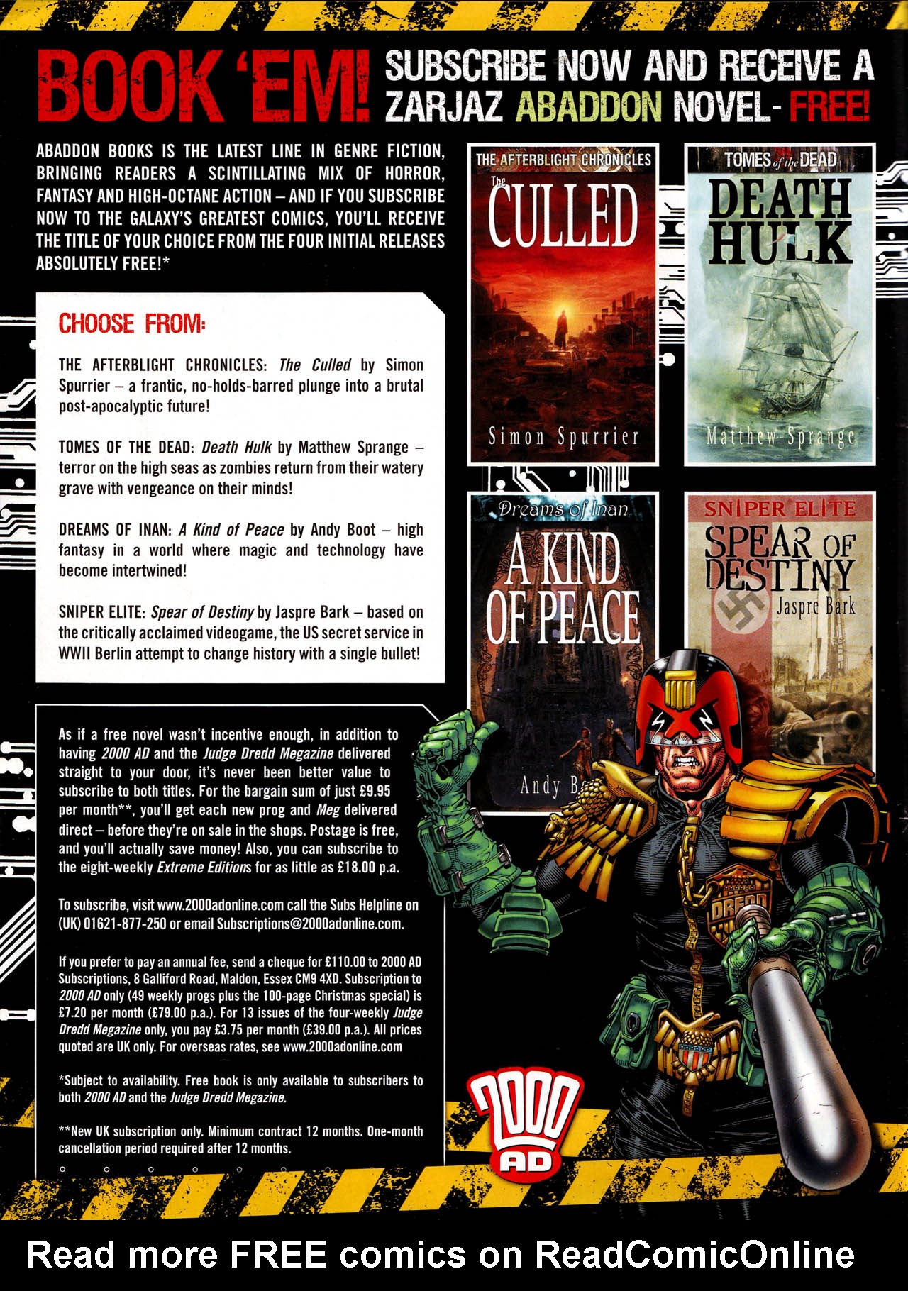 Read online Judge Dredd Megazine (Vol. 5) comic -  Issue #263 - 2