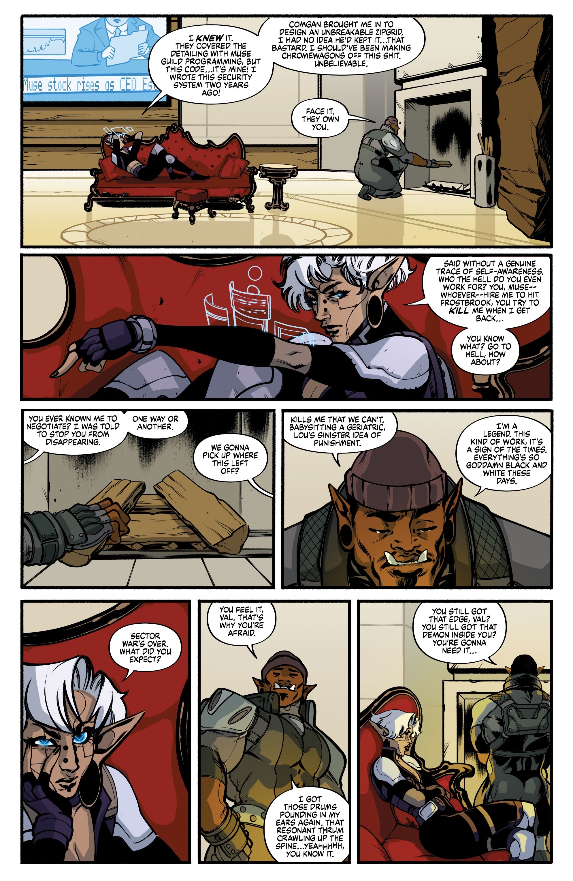 Read online Dryad comic -  Issue #9 - 19
