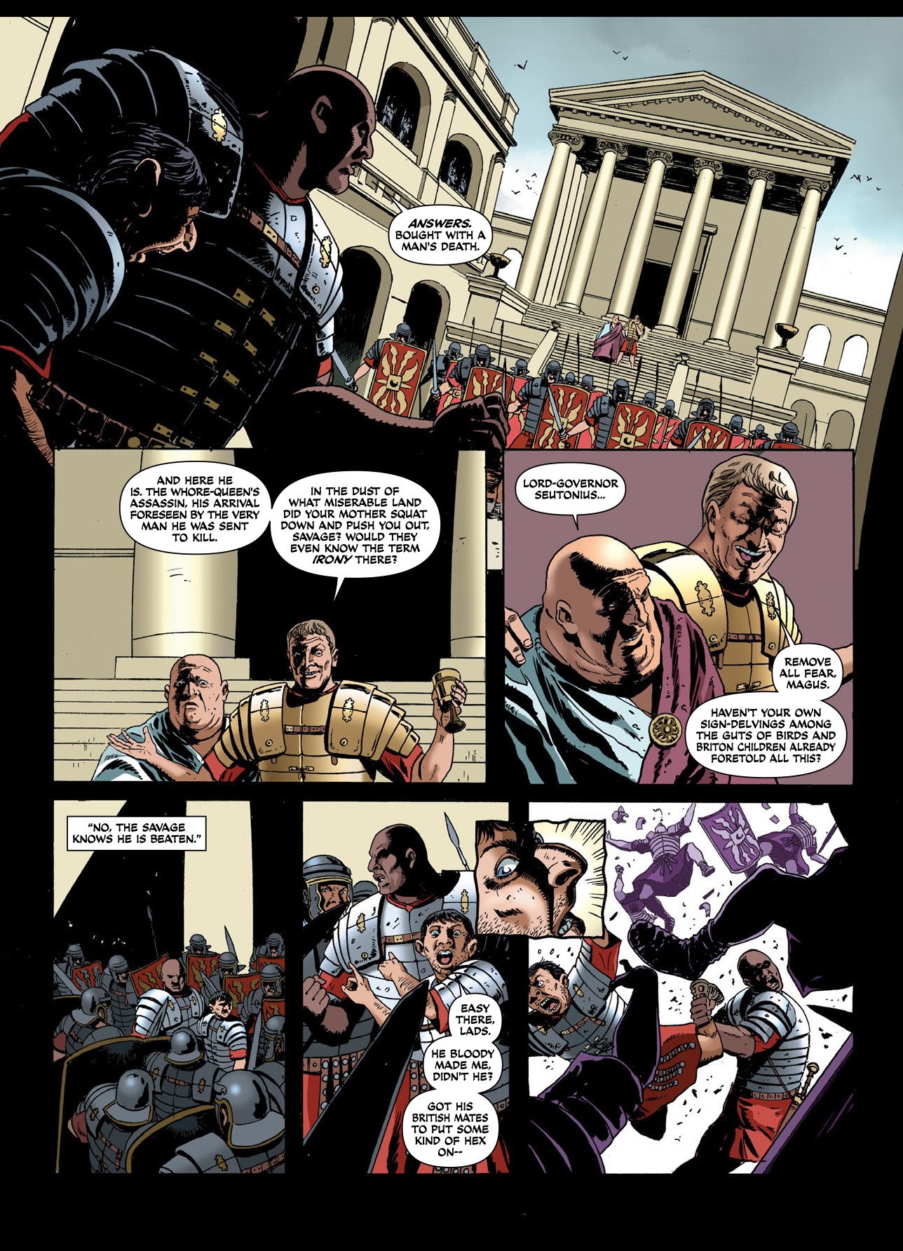 Read online Aquila comic -  Issue # _TPB - 32