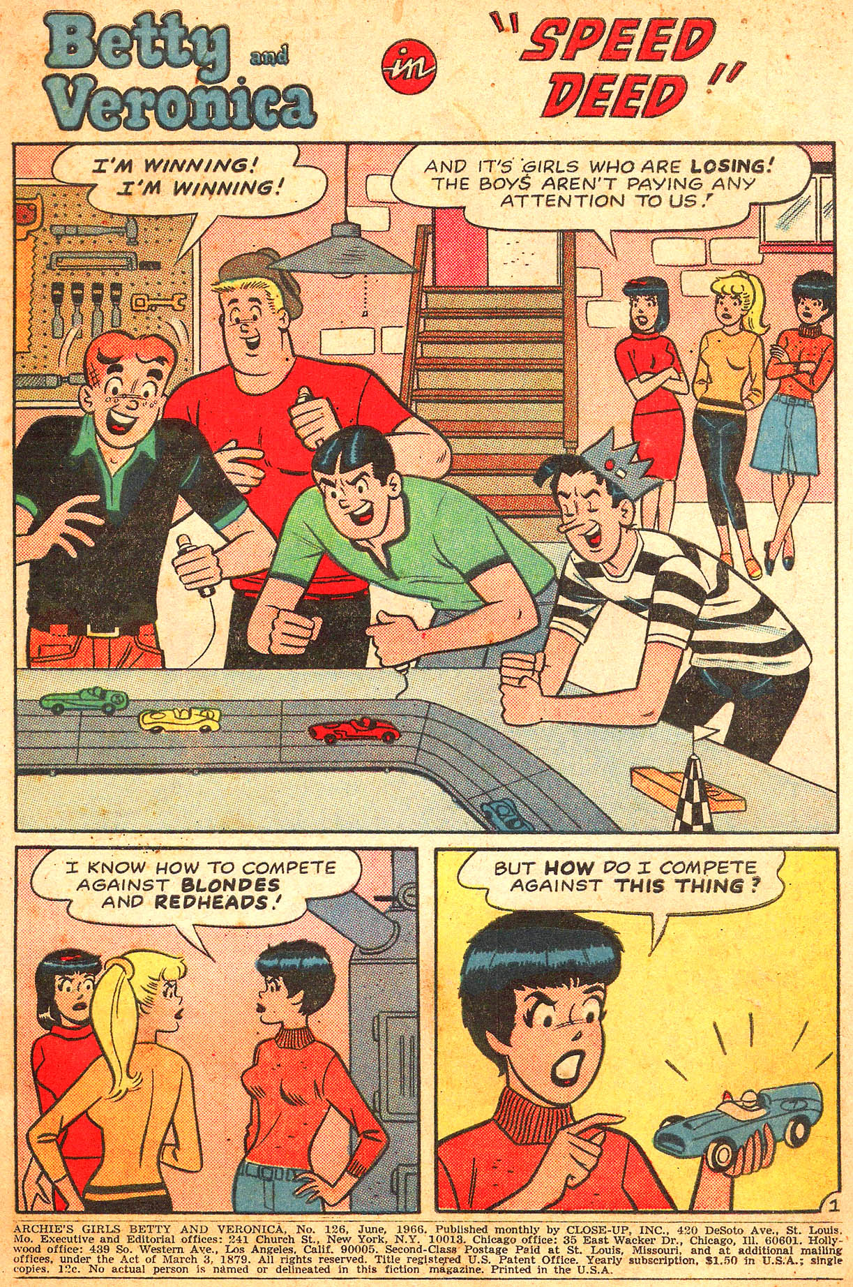 Read online Archie's Girls Betty and Veronica comic -  Issue #126 - 3