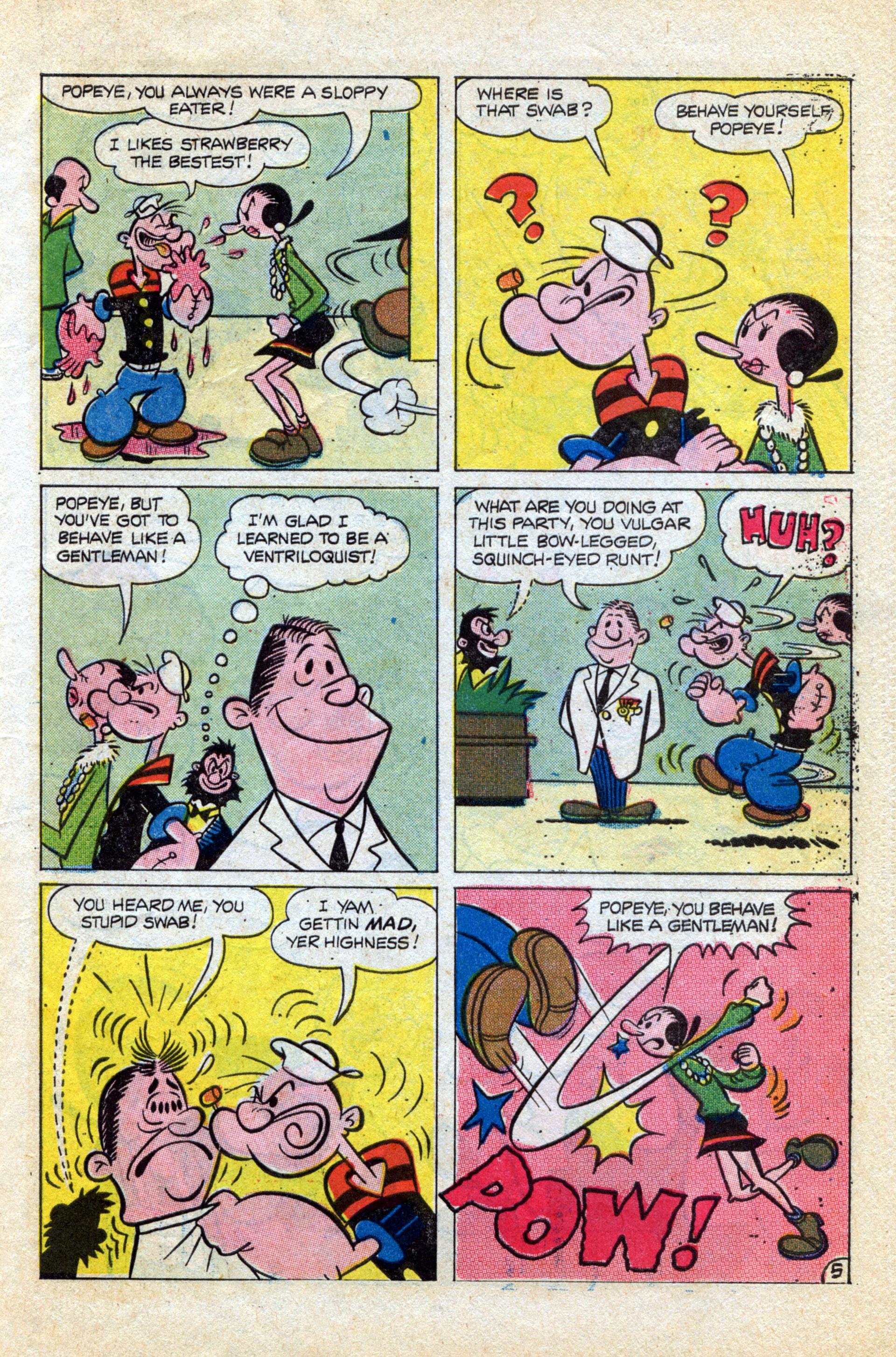 Read online Popeye (1948) comic -  Issue #121 - 30