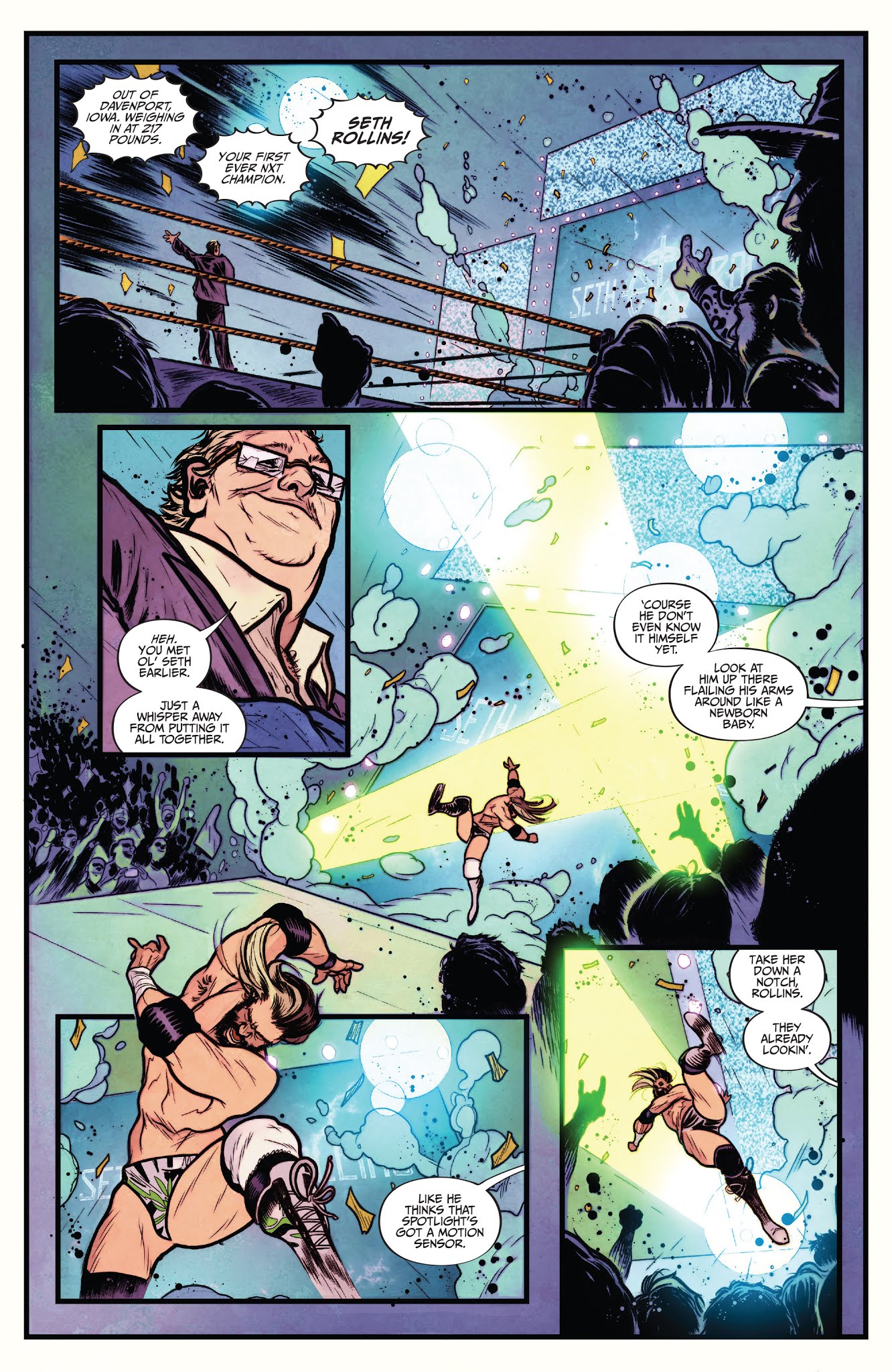 Read online WWE: NXT Takeover - The Blueprint comic -  Issue # Full - 19